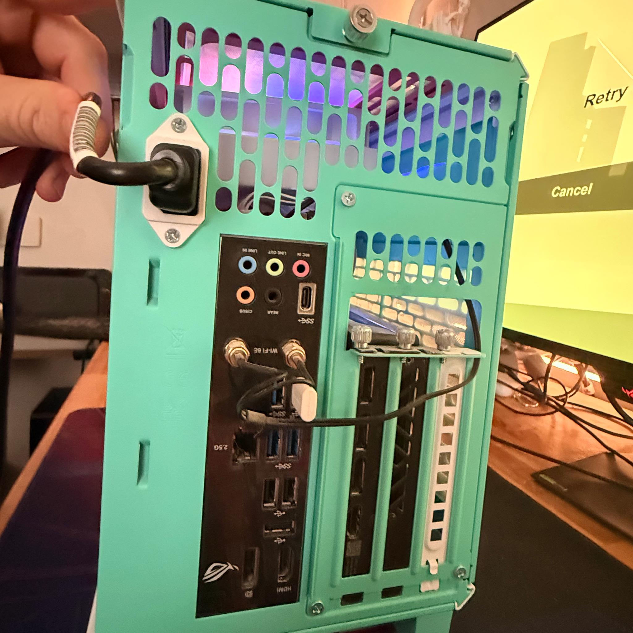 Custom Mini ITX (1TB 990 EVO) | Asus ROG Strix ITX Build B850i - Gaming PC Build - NO RAM - NO GPU