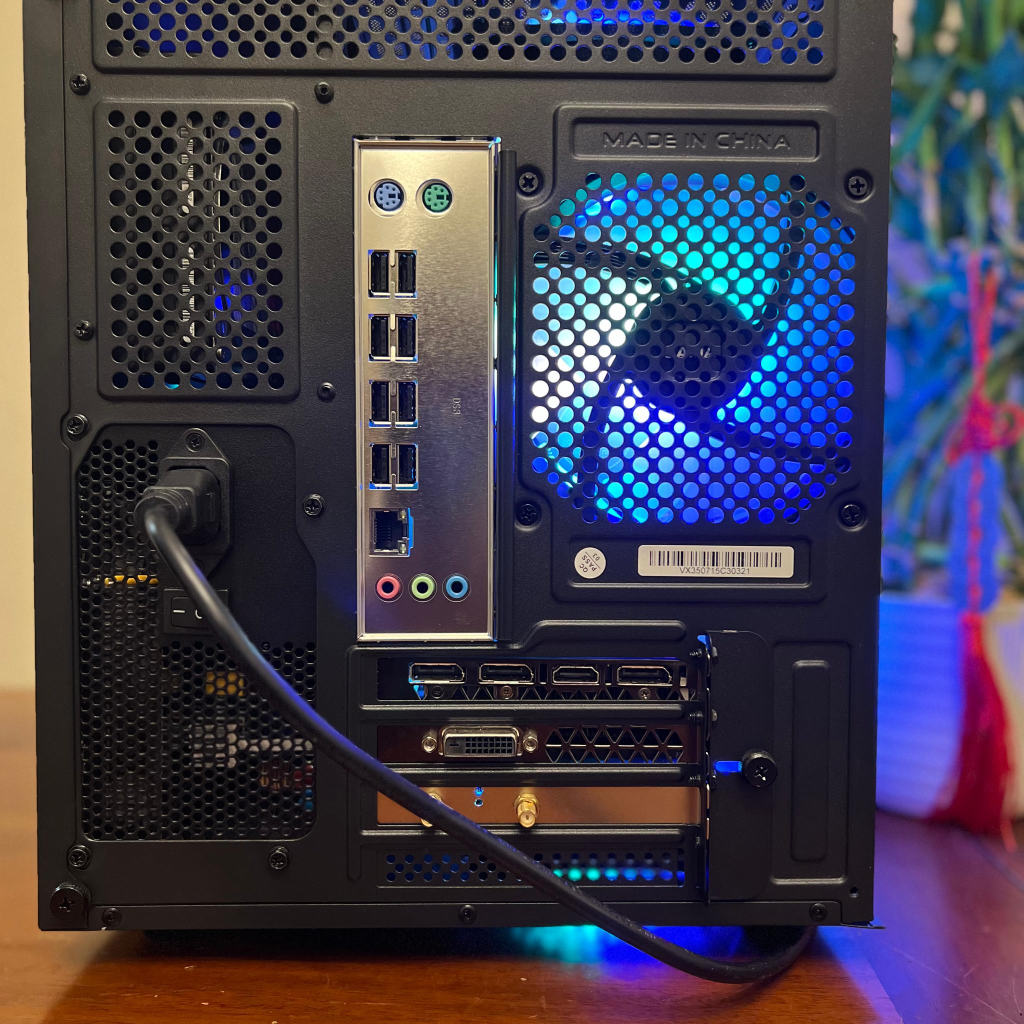 Intel 10 Core Gaming PC GTX 1080 1tb Storage 16GB RAM WIFi WINDOWS 11 Pro