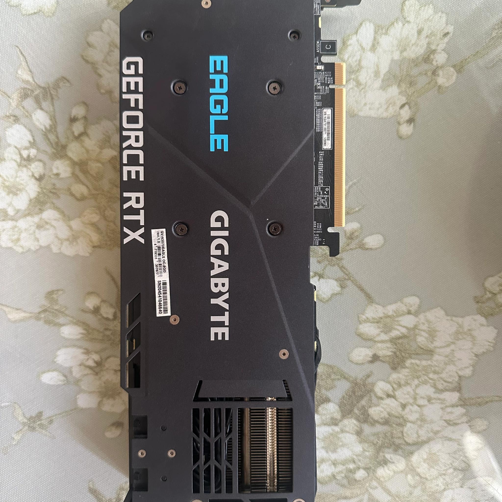 Gigabyte GeForce RTX 3070 Eagle 8GB – Used, Great Condition
