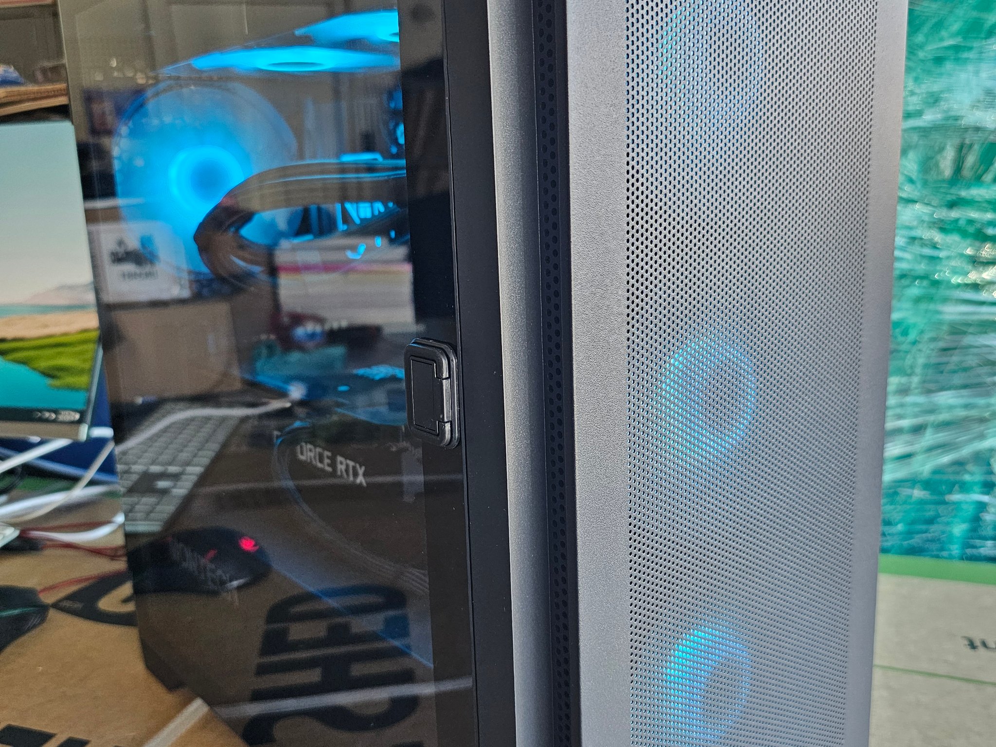 Black gaming pc Ryzen 7 5800xt with 3060 12gb