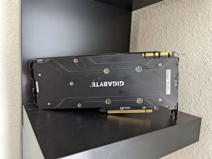 Used Gigabyte GTX 1070 Gaming 8Gb