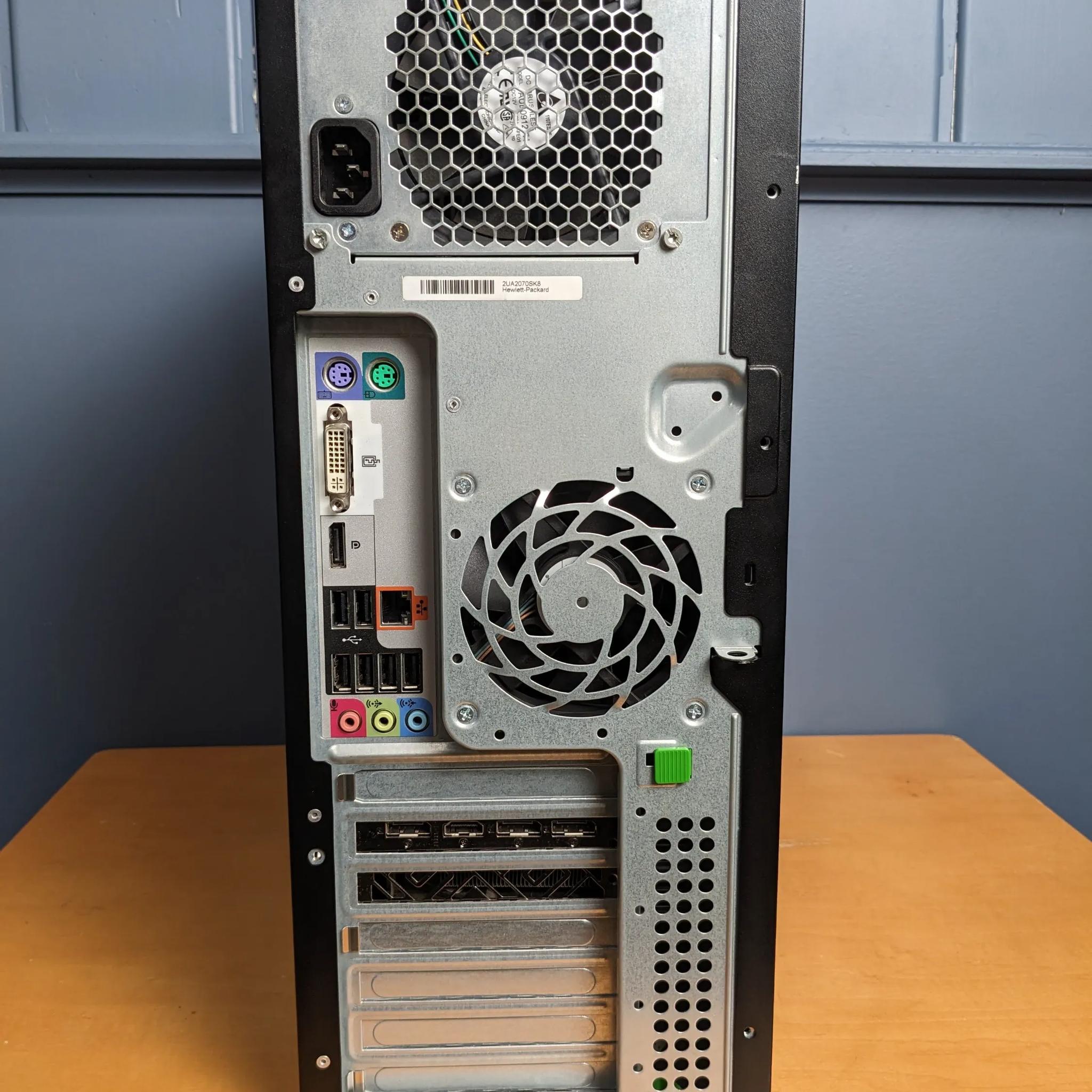 Phoenix Z10 – Refurbished HP Z10 Workstation - i7 2600k - RX 5600 xt - Windows 11 Pro - 16 GB DDR3