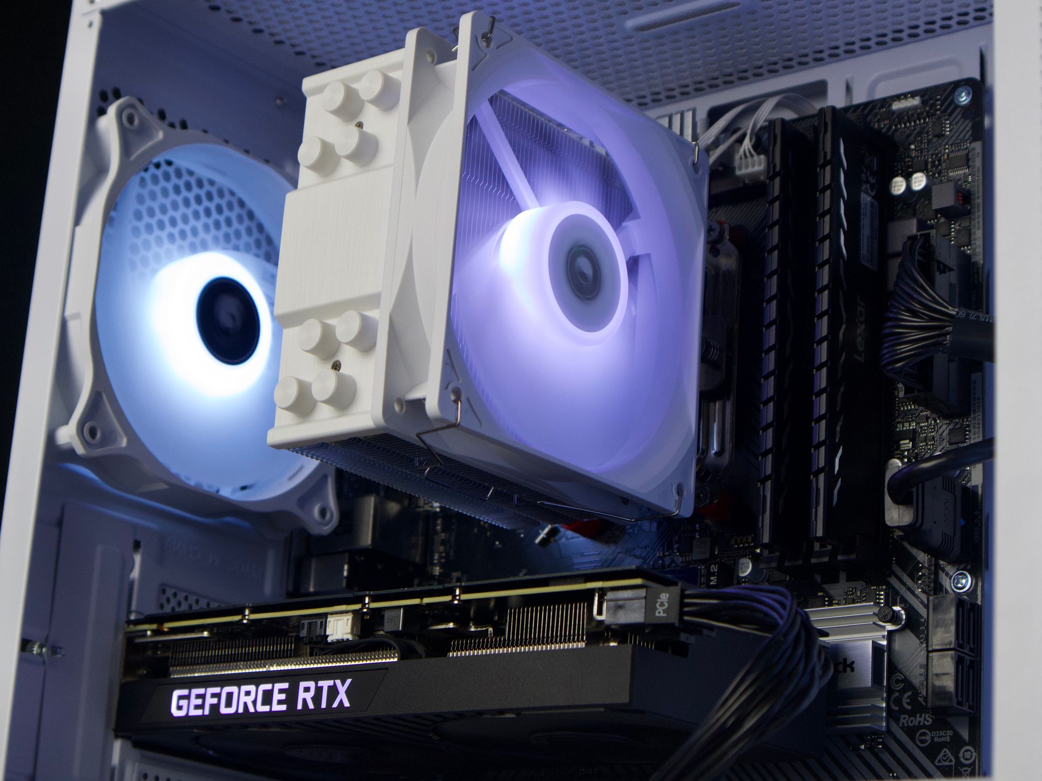 💜🤍💜 Gaming PC | RTX 3060 Ti ⚪ Ryzen 5 3600 🟣 16GB RAM ⚪ 1TB NVMe 💜🤍💜