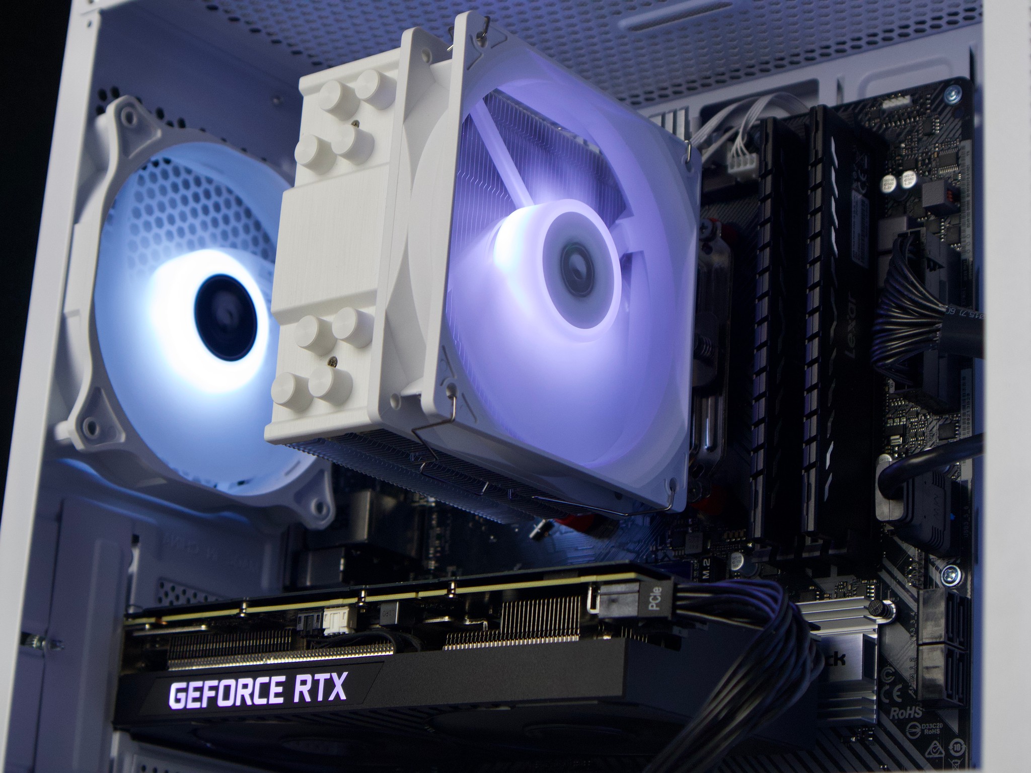 💜🤍💜 Gaming PC | RTX 3060 Ti ⚪ Ryzen 5 3600 🟣 16GB RAM ⚪ 1TB NVMe 💜🤍💜