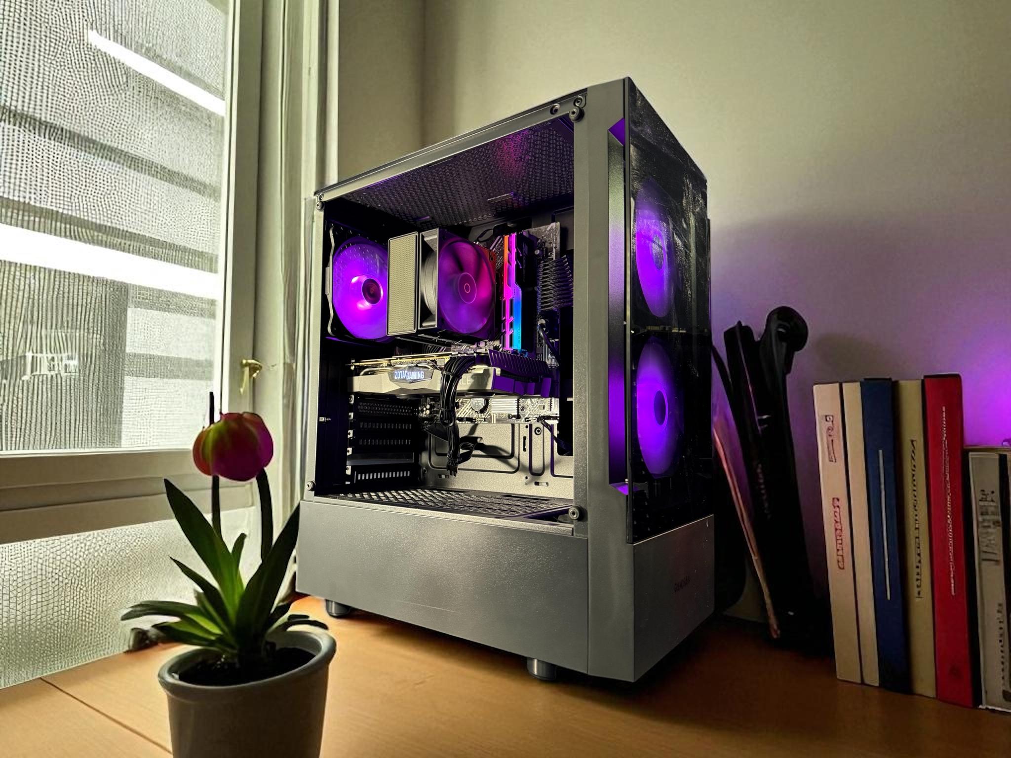 🖤Black 1080P Gaming Machine - Intel I5 - RTX 2070 SUPER🖤
