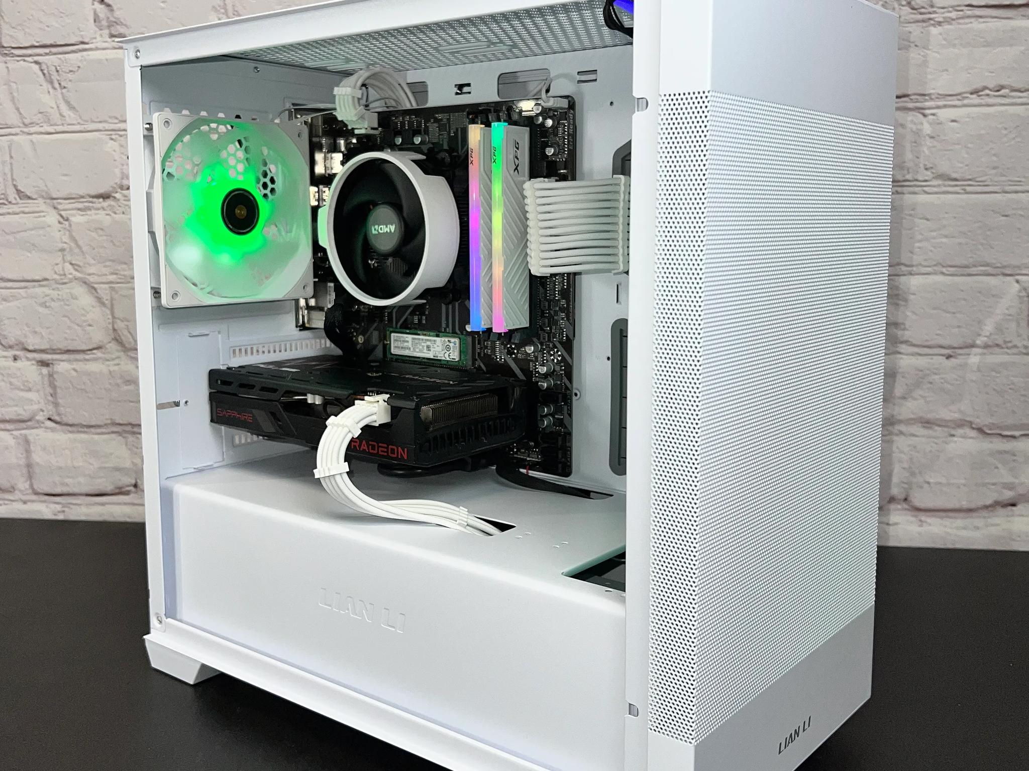 Ryzen 5 3600 RX 6600 16GB RAM 1TB M.2 Wifi 5 Bluetooth Window 10 Gaming PC