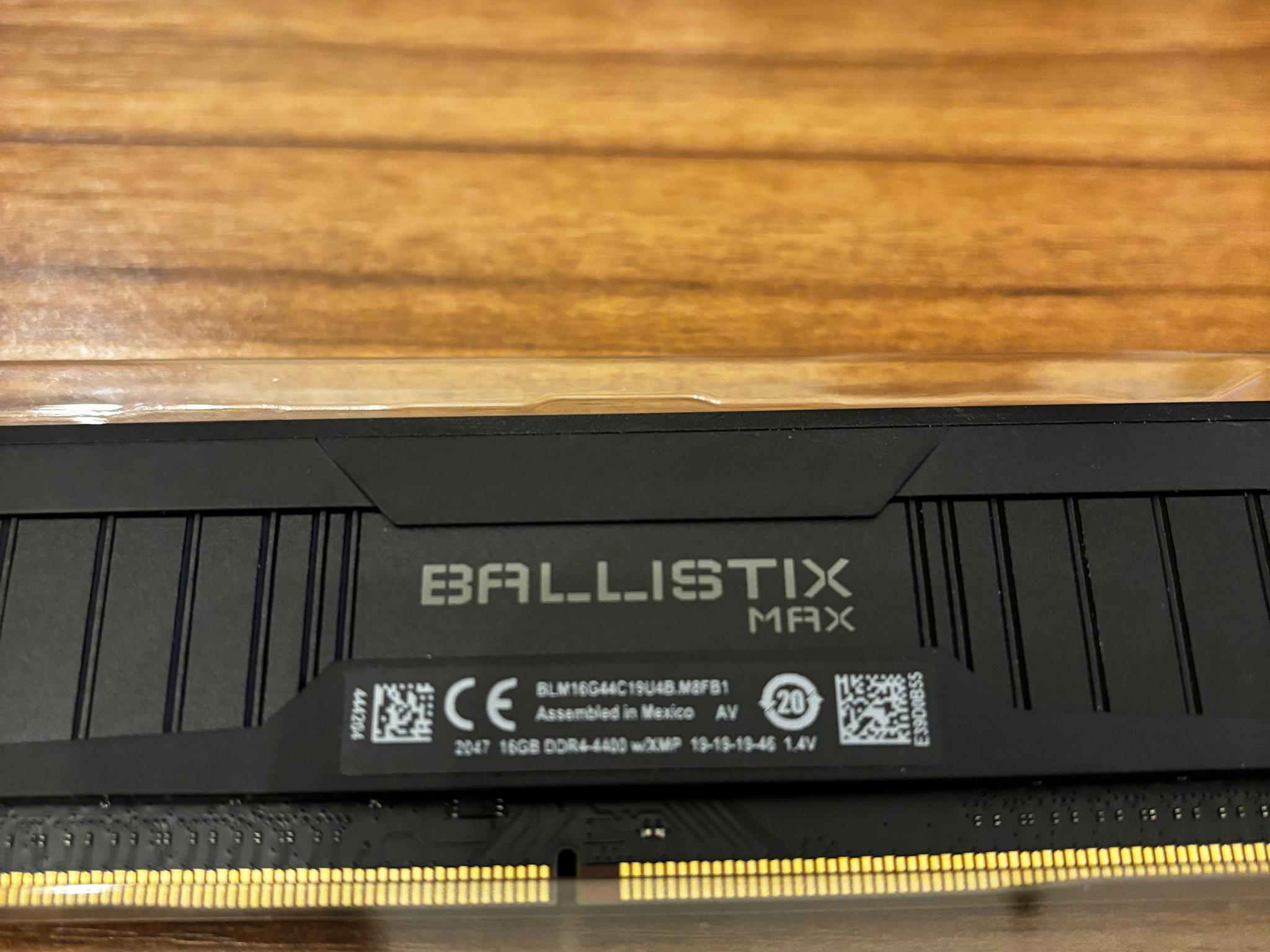Crucial Ballistix Max 4400.  16x2 (32gb)