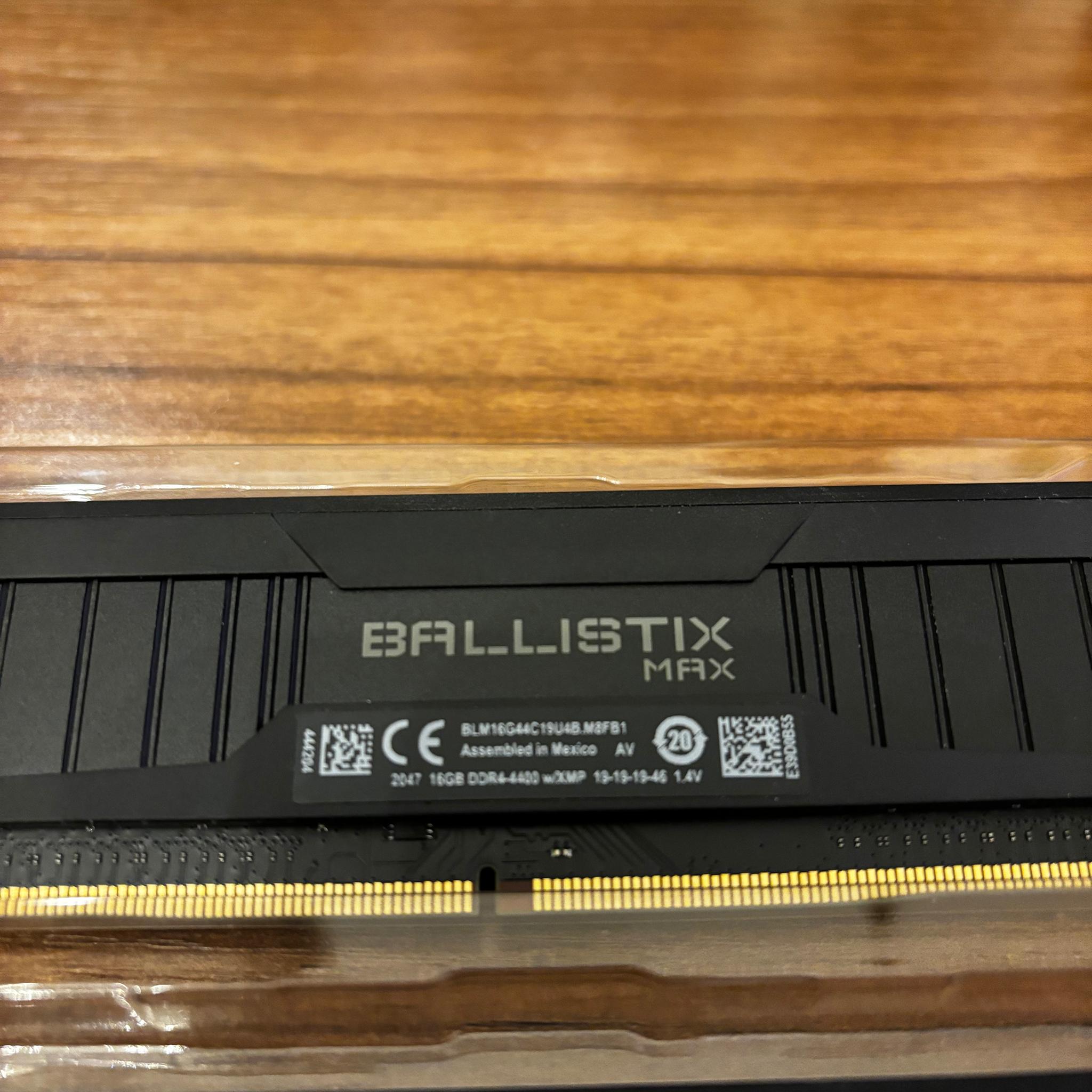 Crucial Ballistix Max 4400.  16x2 (32gb)