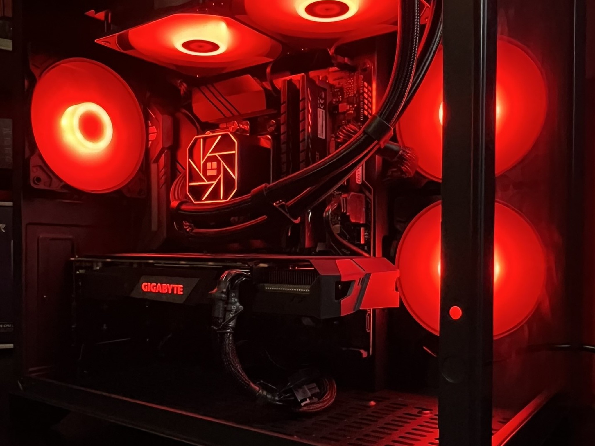 🔥⚔️⬛️ Dark Knight||Liquid Cooled Gaming PC⚔️ GTX 1660 Super 6GB⚔️Intel 10100f⚔️16GB DDR4