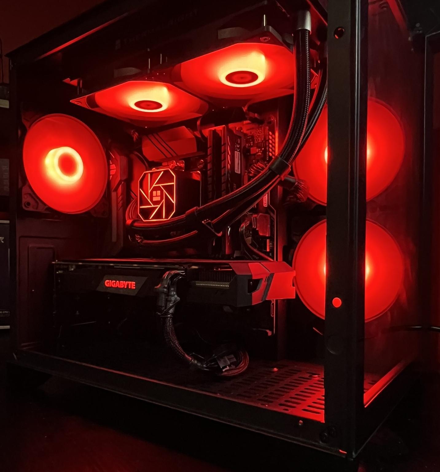 🔥⚔️⬛️ Dark Knight||Liquid Cooled Gaming PC⚔️ GTX 1660 Super 6GB⚔️Intel 10100f⚔️16GB DDR4