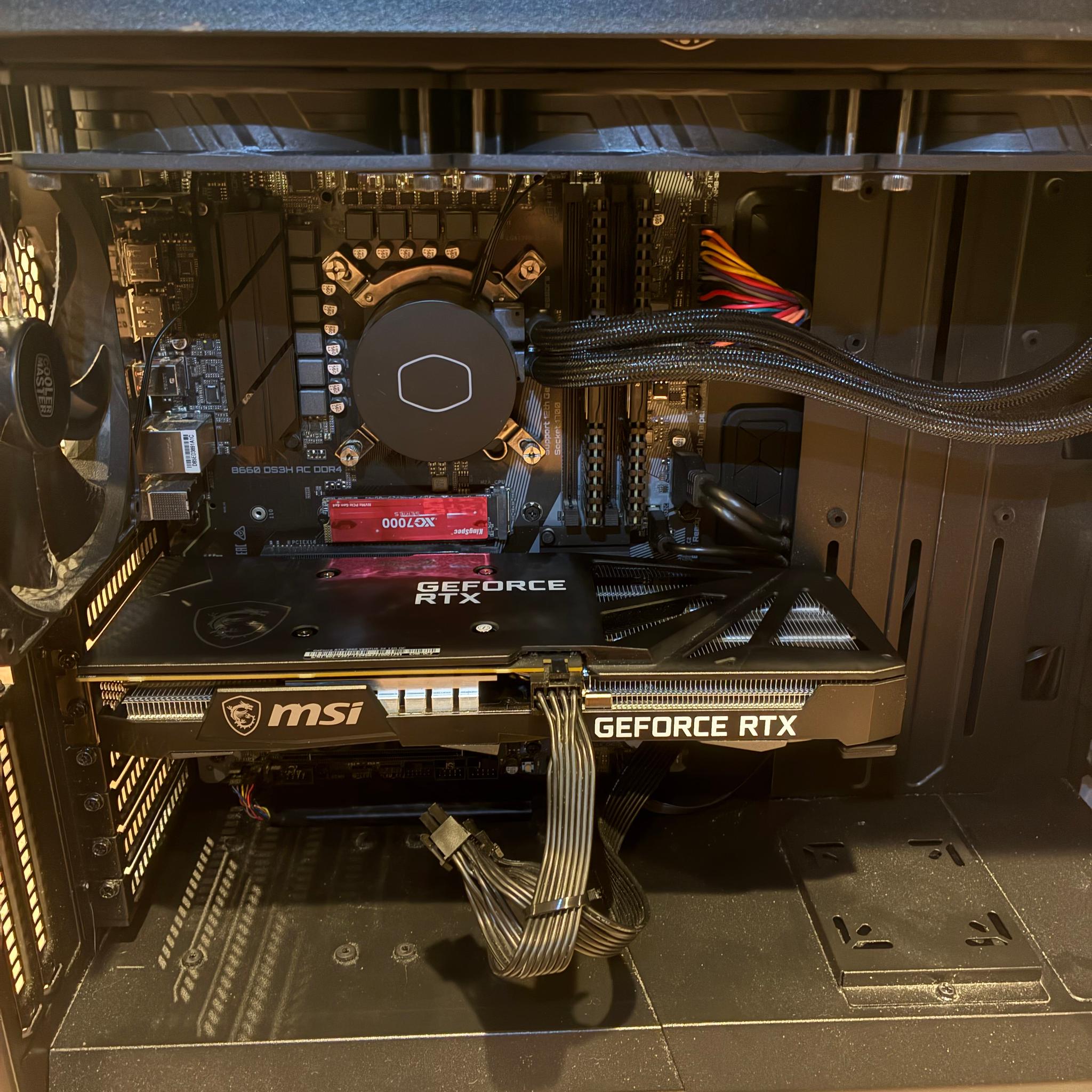 GeForce RTX 3060 Custom  PC - Core i5-12400F, 1TB NVMe SSD