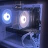 White Gaming PC Ryzen 7 5700X3D RTX 2080 32GB DDR4 1TB SSD RGB