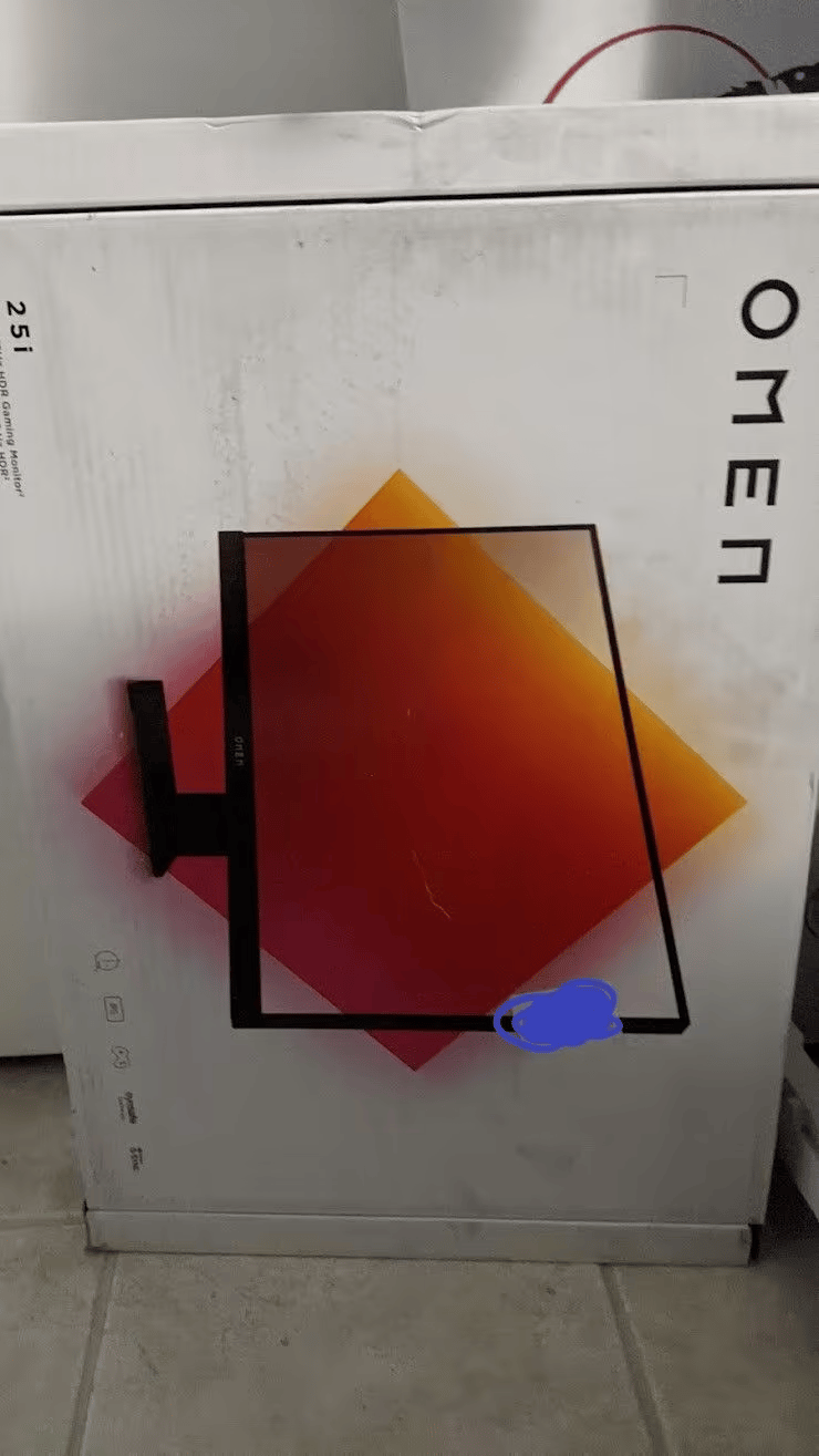 BNIB HP OMEN 25i Gaming Monitor (1080p, 165Hz)