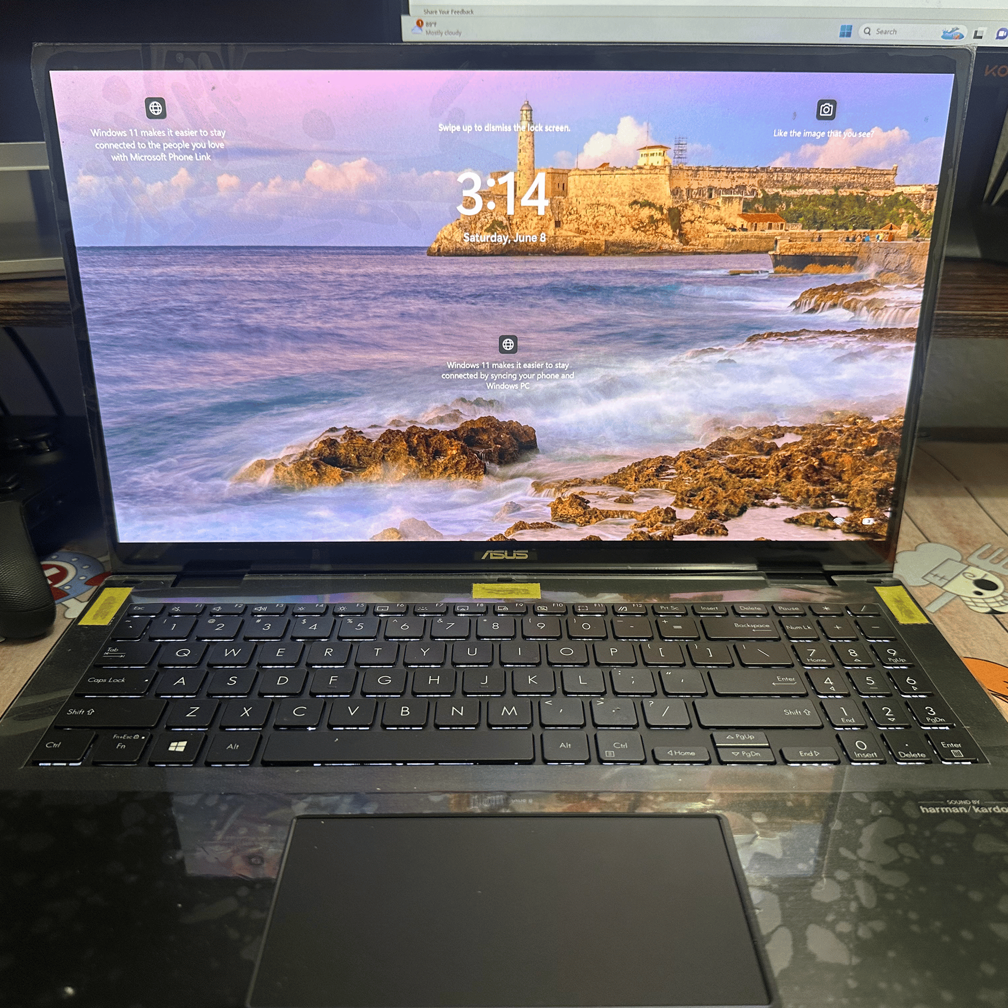 ASUS Zenbook 4K display laptop with Nvidia Graphics