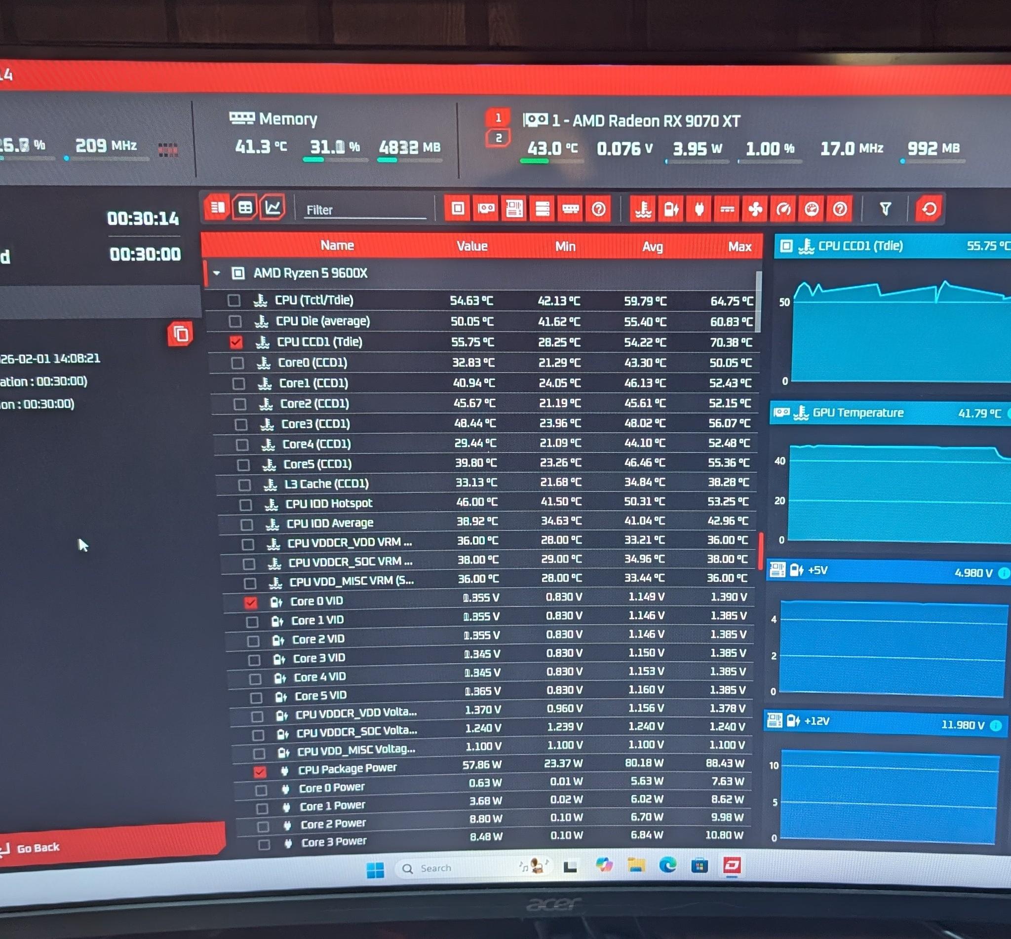 RX 9070XT 16GB | RYZEN 5 9600X | 1TB NVME | 16GB DDR5 | 850W
