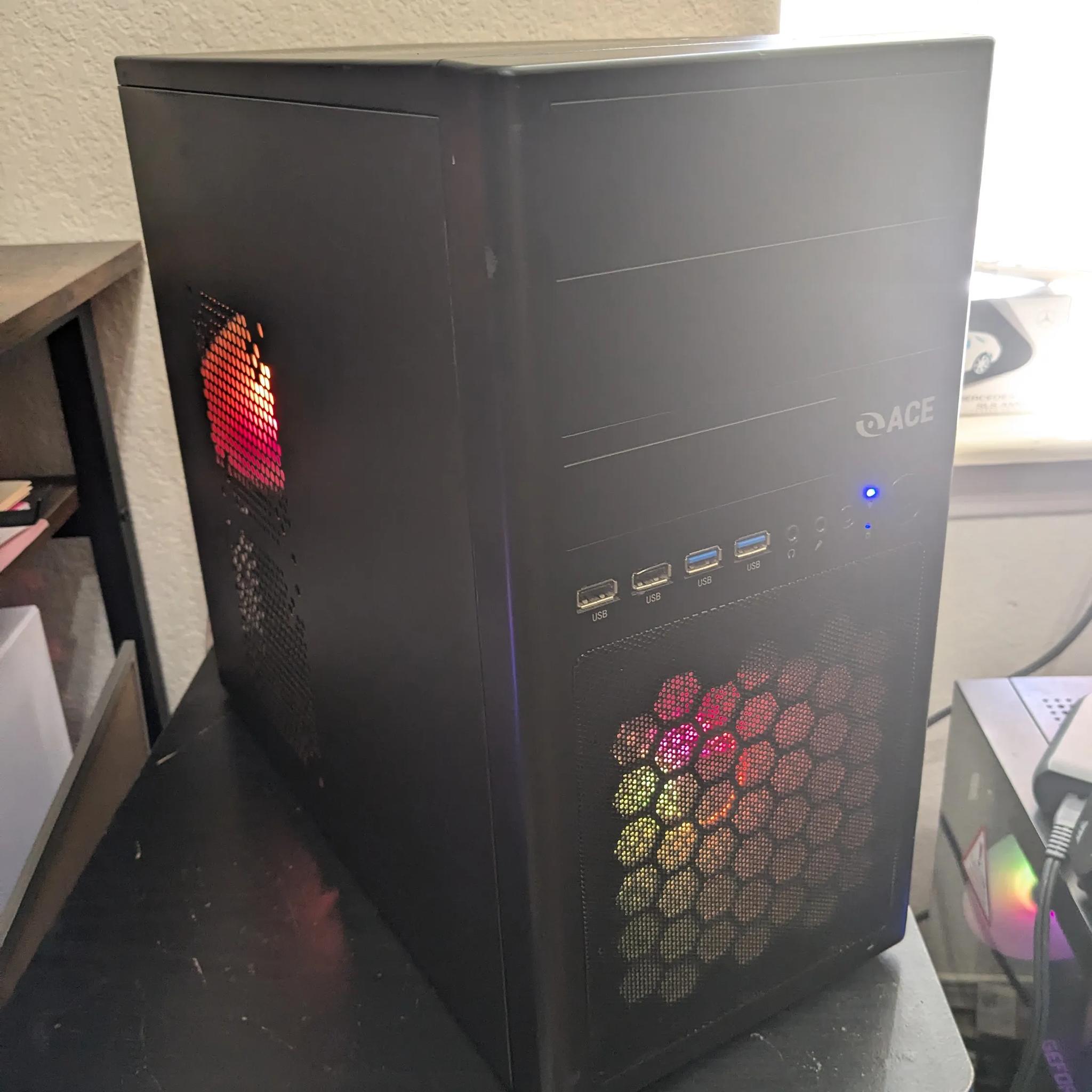 FREE SHIP || Fresh Start || Xeon E3-1220v2 (Same as i5-3450), RX 560 4GB, 16GB RAM, 480GB SSD, Win10