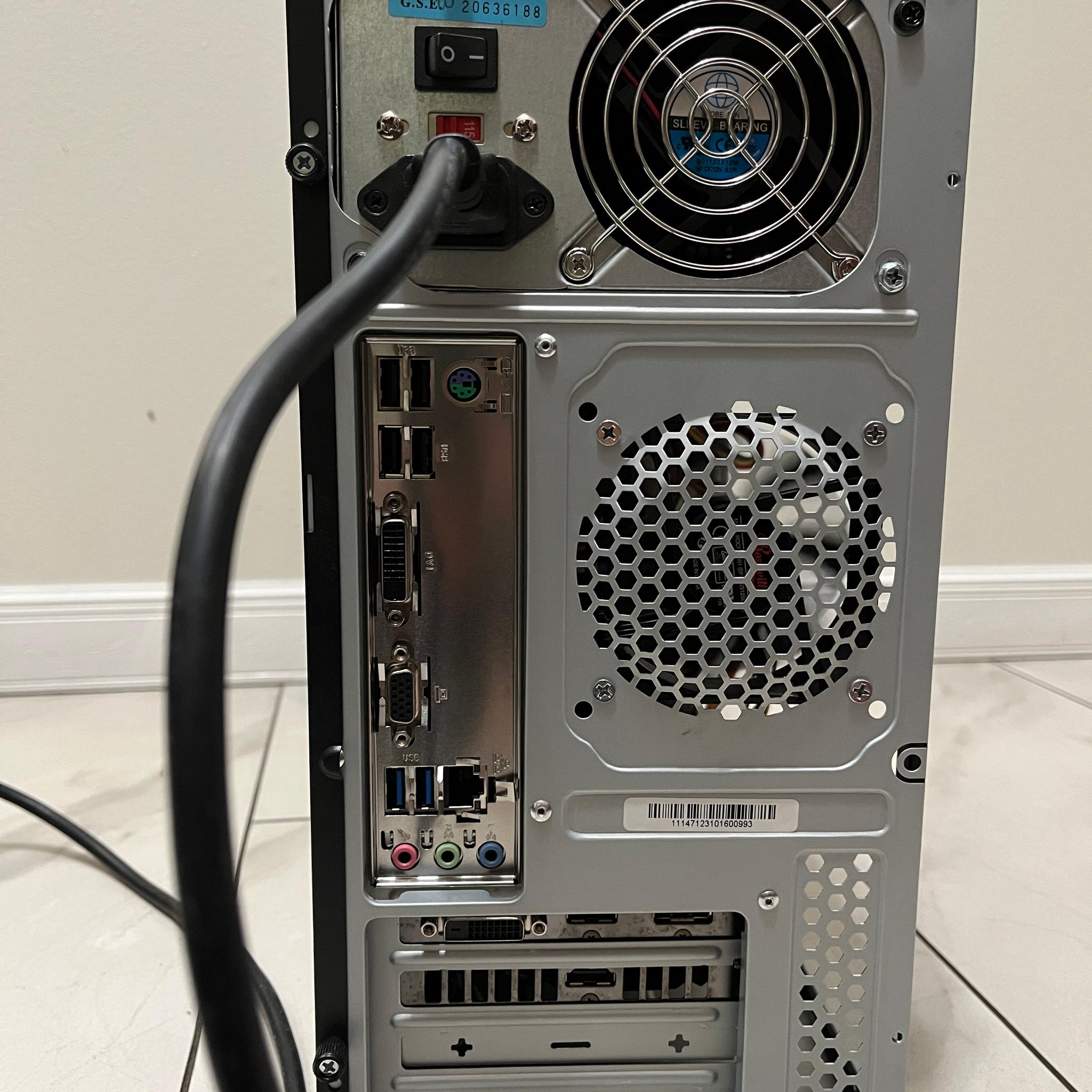 NVIDIA RTX 2060, Intel Core i5-6600, 16GB RAM, 1.2 TB Storage - Sleeper Gaming PC w/ Wi-Fi & BT