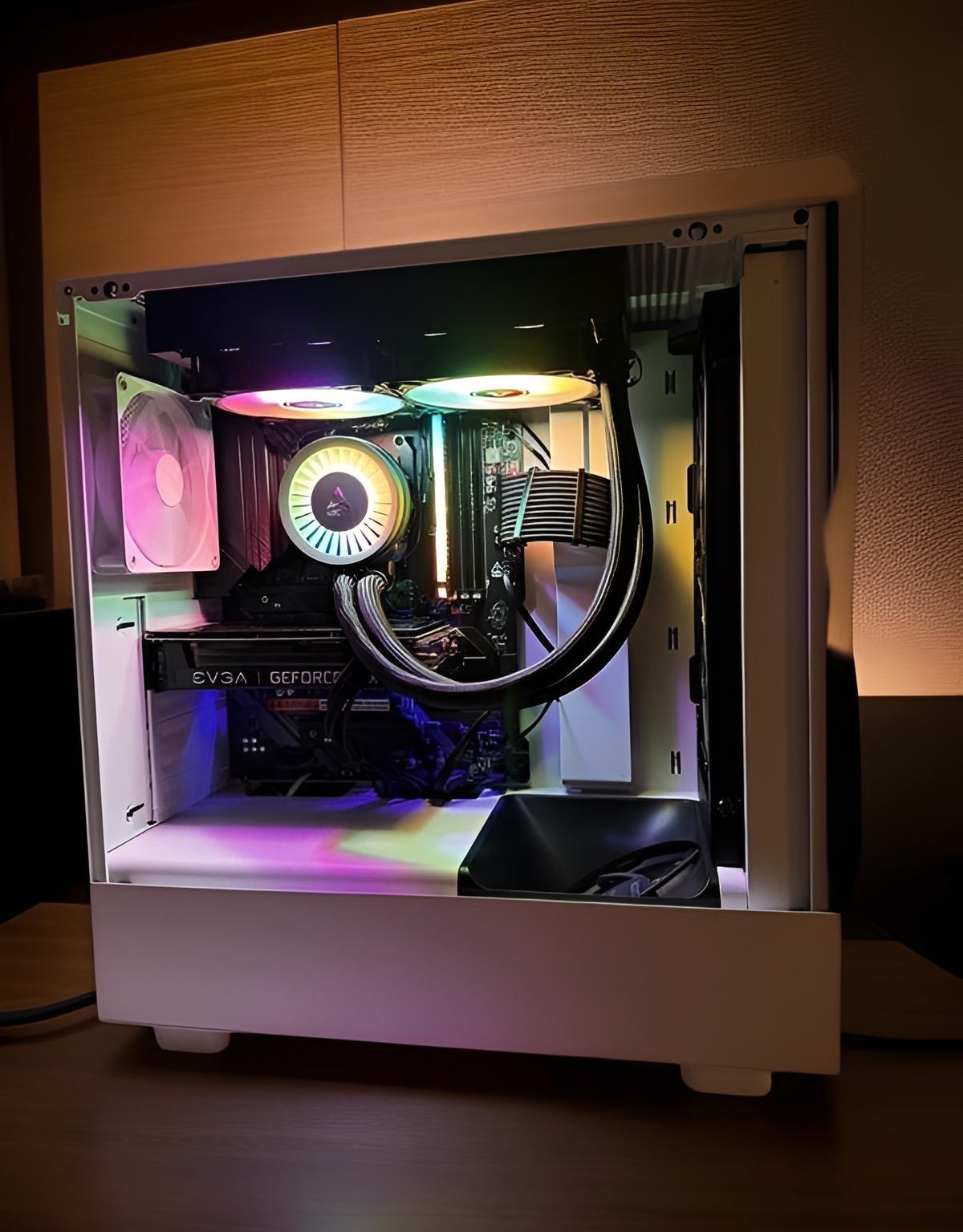 🥛OREO BEAST⚫| R7 5800X3D | NVIDIA 3060 | 1TB SSD | 32GB DDR4 | WIN 11 | BT/WIFI