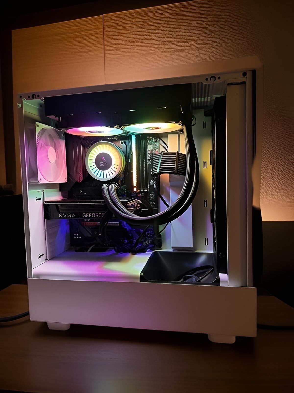 🥛OREO BEAST⚫| R7 5800X3D | NVIDIA 3060 | 1TB SSD | 32GB DDR4 | WIN 11 | BT/WIFI