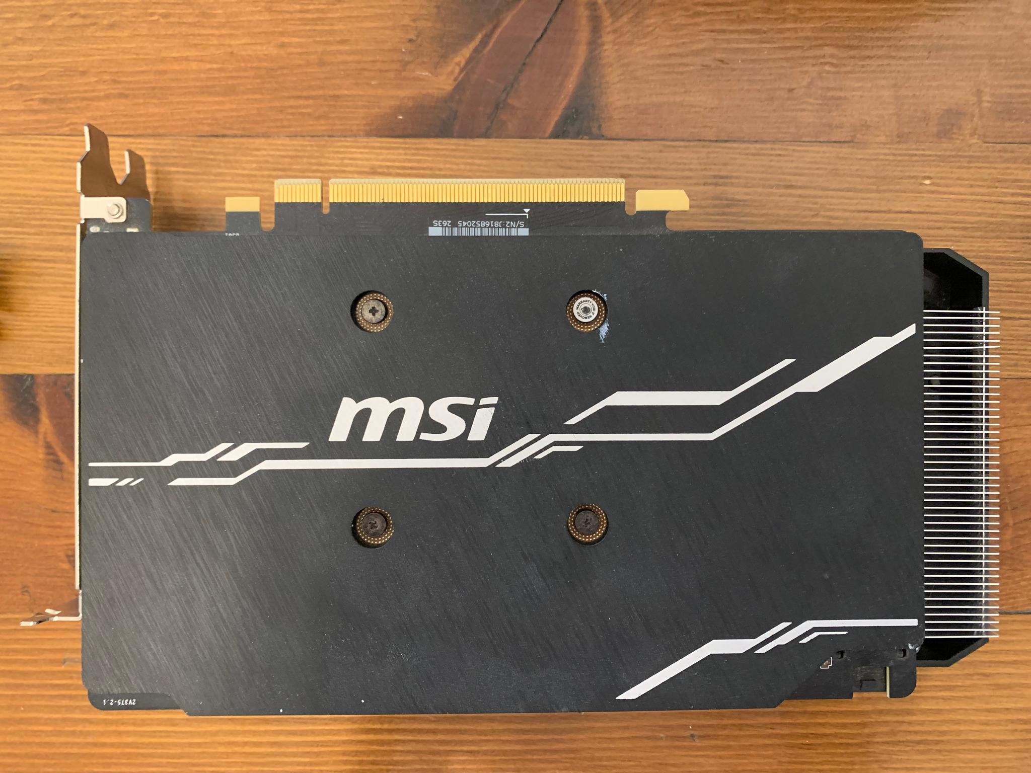 MSI VENTUS GP OC GeForce RTX 2060 SUPER