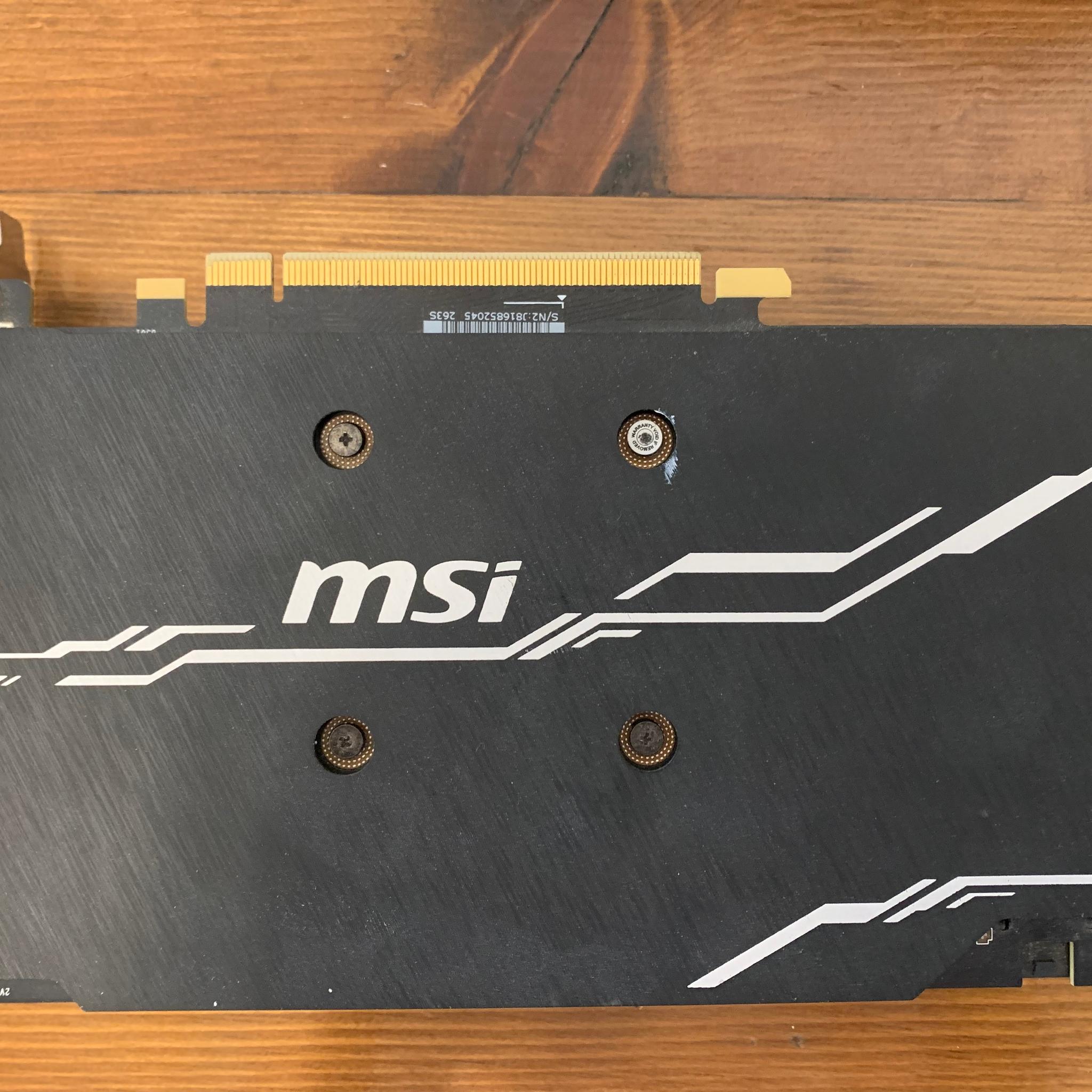 MSI VENTUS GP OC GeForce RTX 2060 SUPER