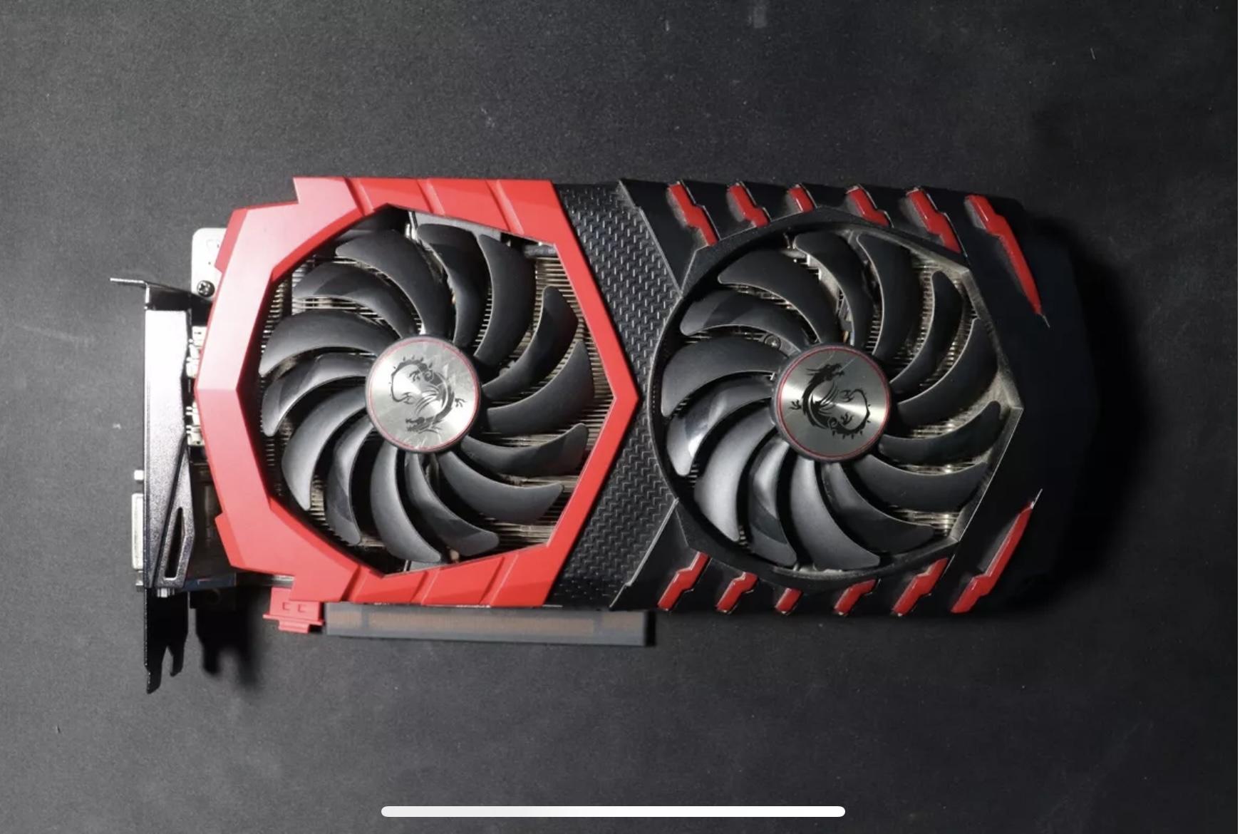 MSI AMD radeon rx570 4gb of GDDR5