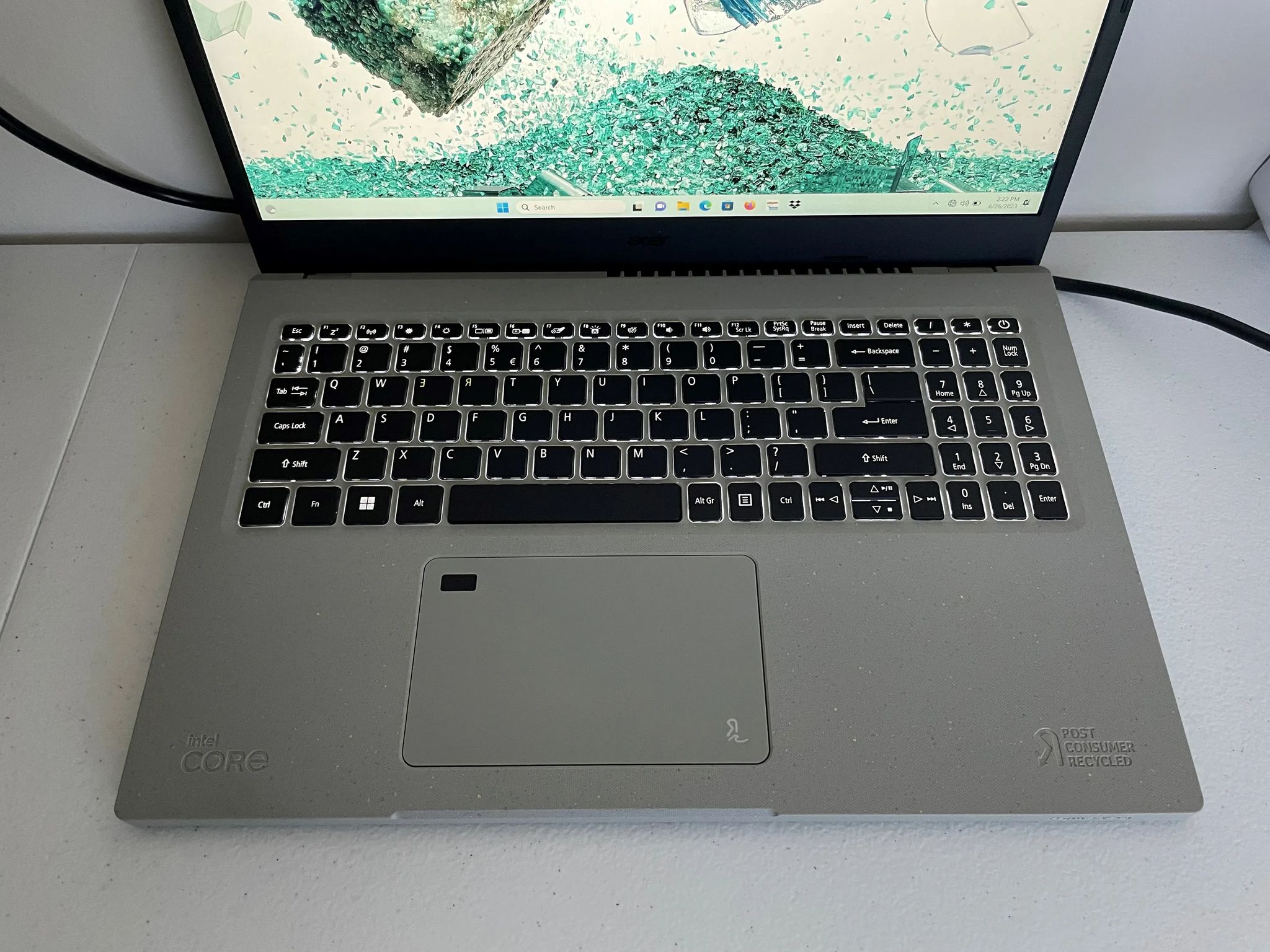 Acer Aspire Vero + Dell Thunderbolt Dock