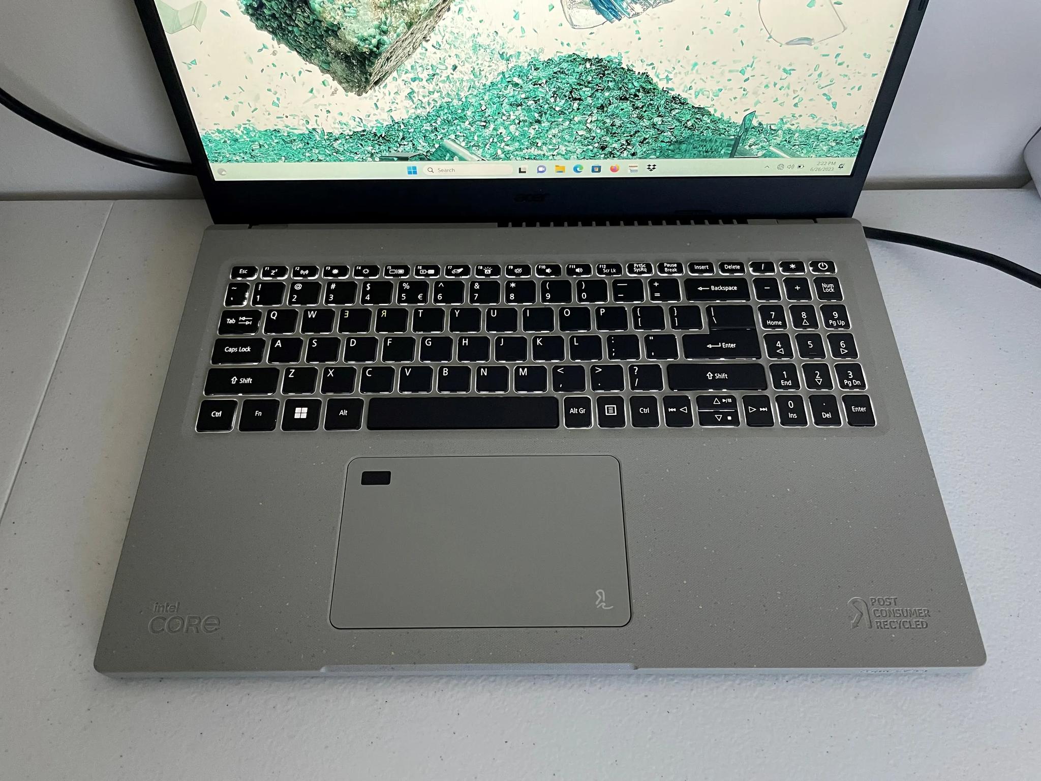 Acer Aspire Vero + Dell Thunderbolt Dock