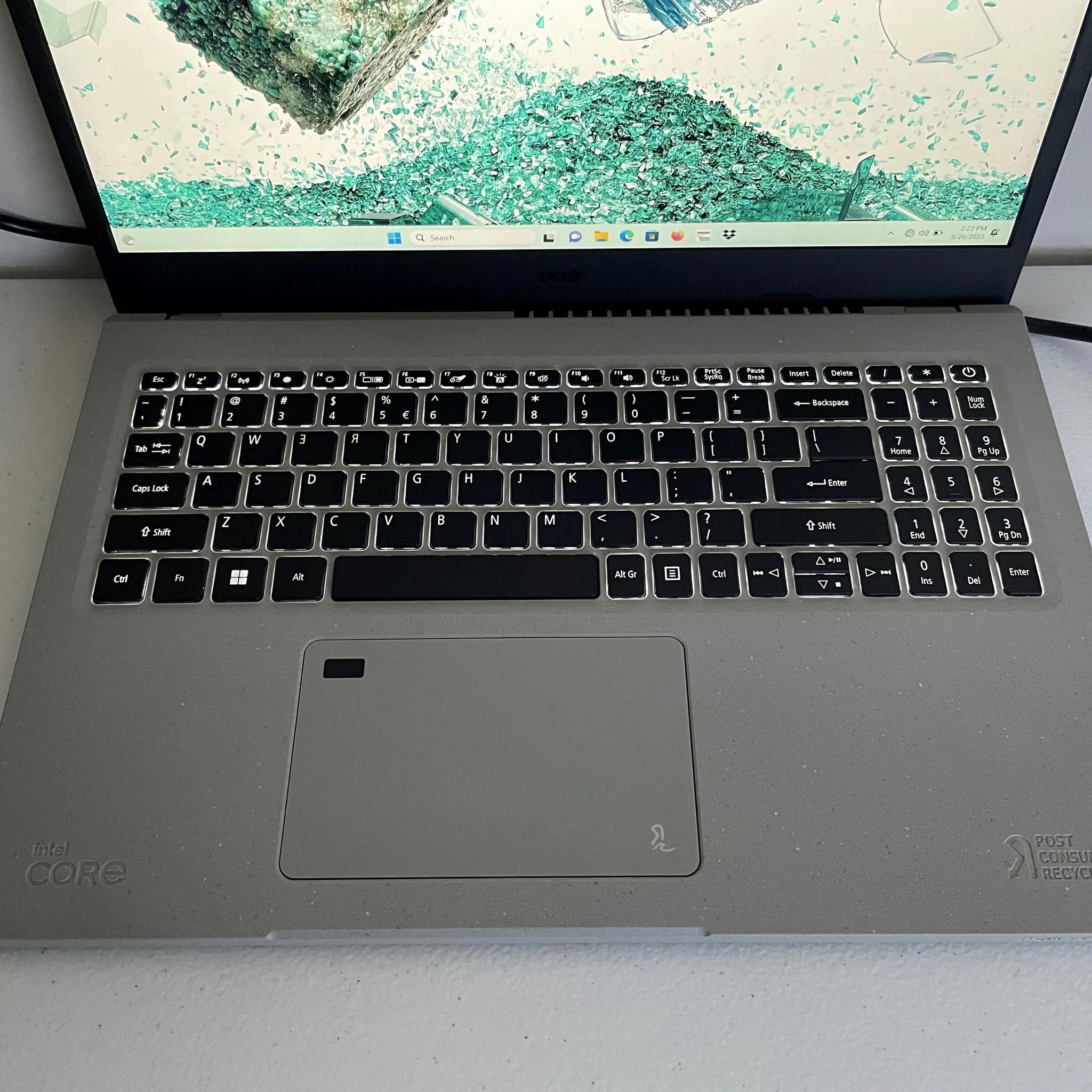 Acer Aspire Vero + Dell Thunderbolt Dock