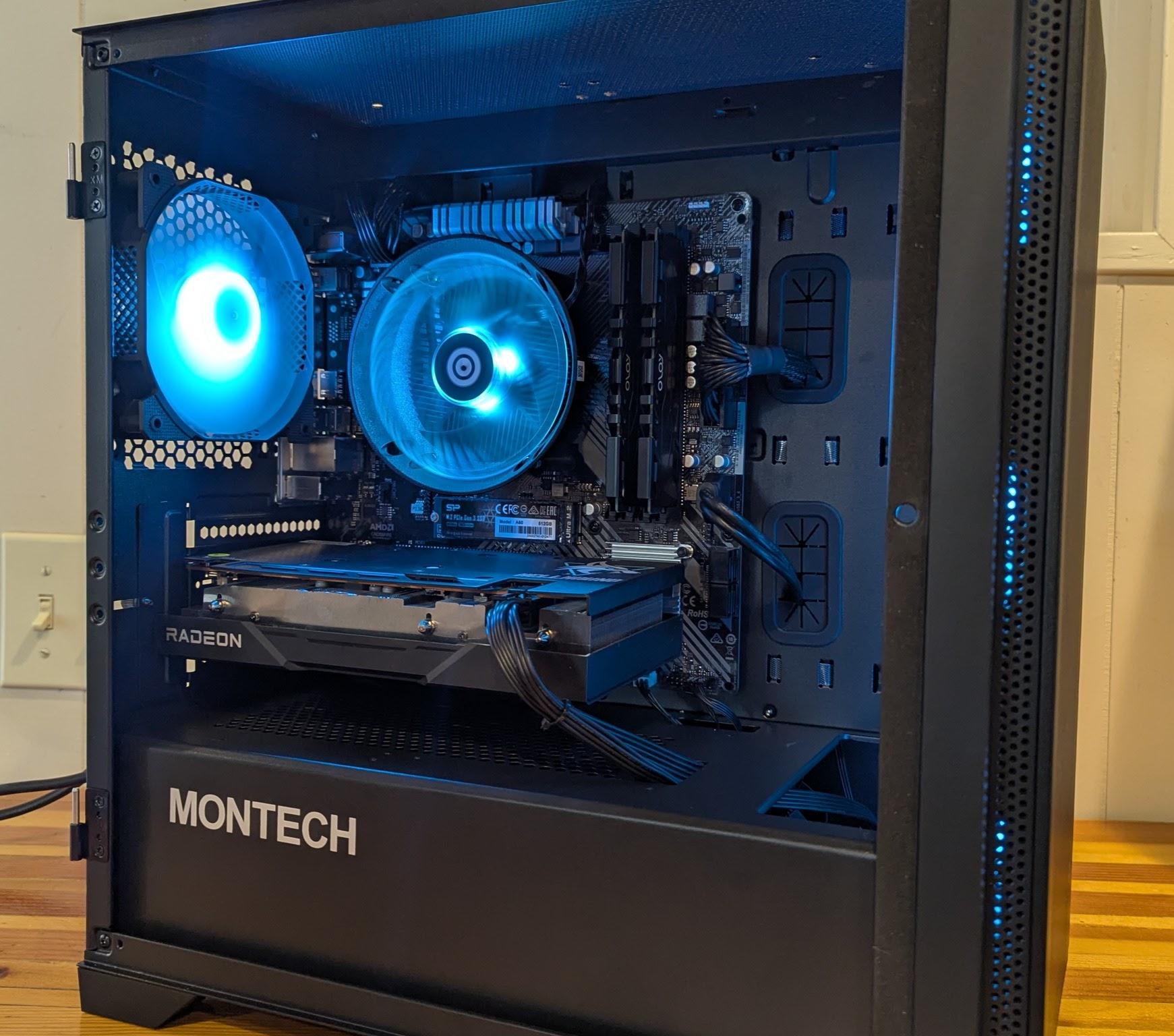 Powercolor Hellhound RX 6650 XT || Ryzen 5 2600X || 1080P Gaming PC