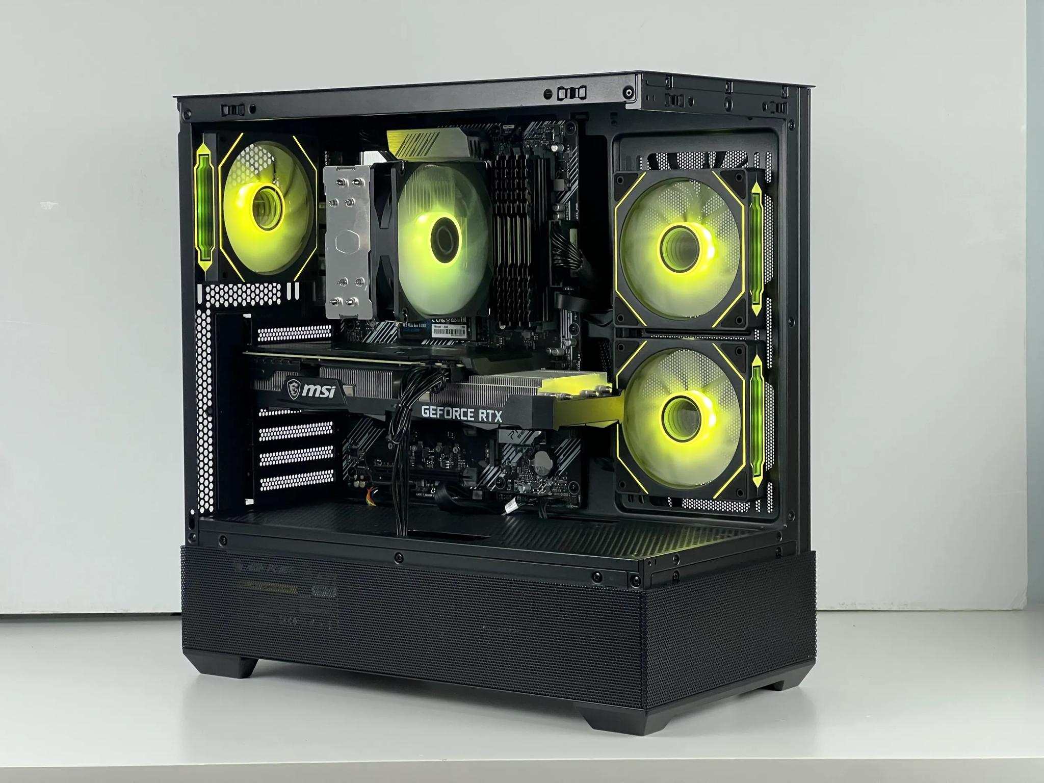 Clean Black Gaming PC | RTX 3070 | Ryzen 5 5600 | 1TB SSD | 32GB RAM