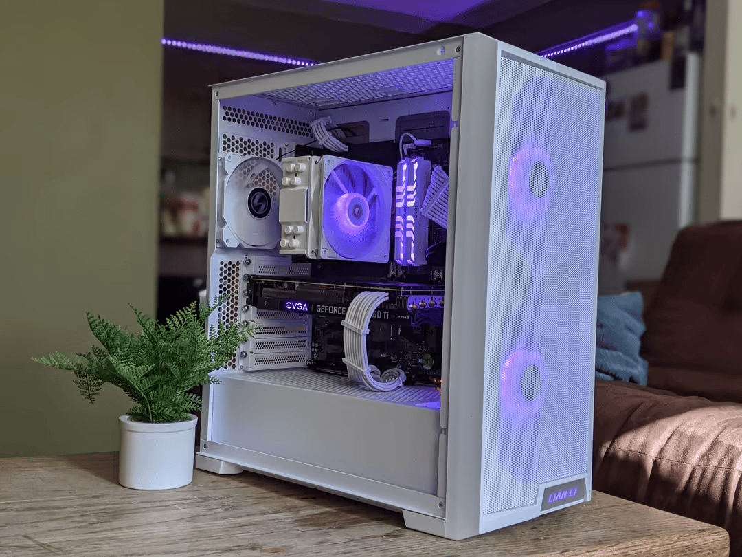 RTX 3060ti i5 12400 Gaming and Streaming White PC