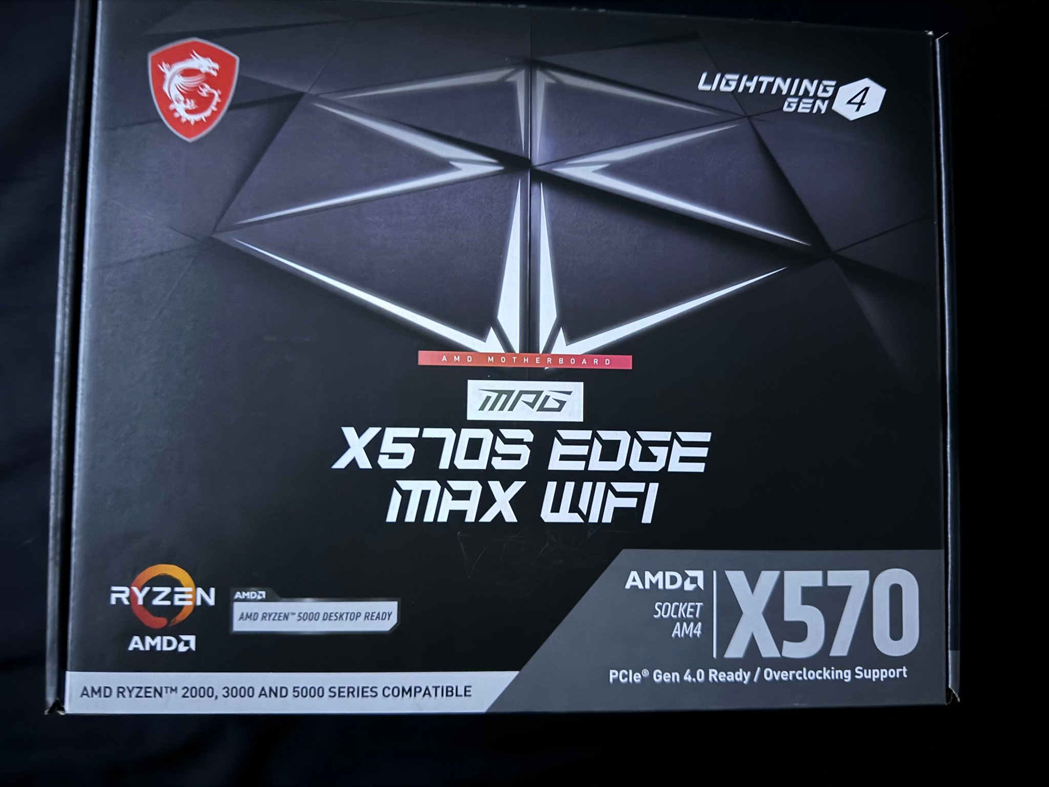 NEW X570S EDGE MAX WIFI