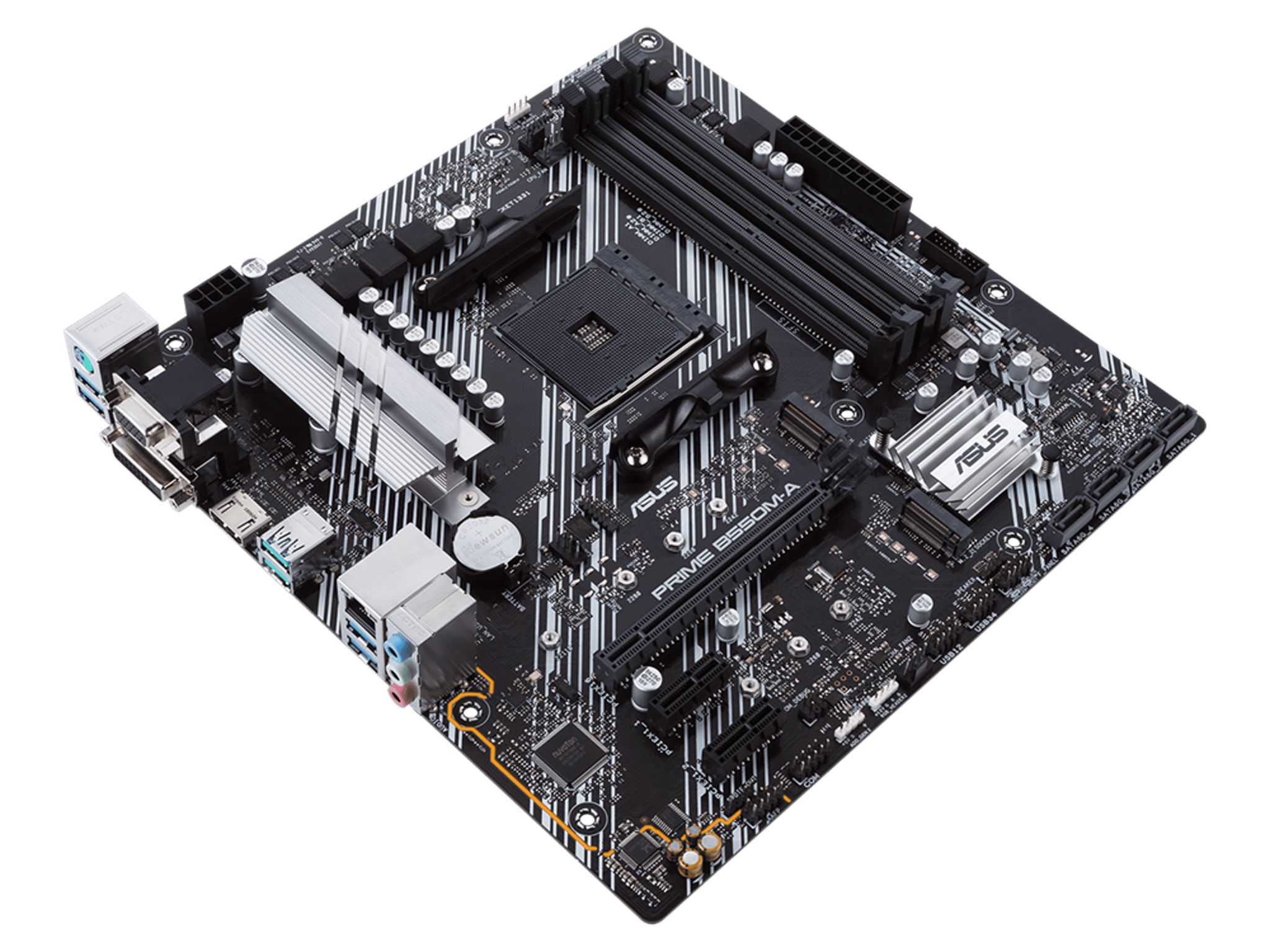 ASUS PRIME B550M-A/CSM AMD Socket B550 AM4 MicroATX M.2 Desktop Motherboard A