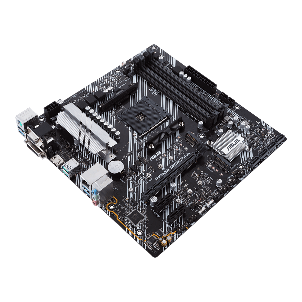 ASUS PRIME B550M-A/CSM AMD Socket B550 AM4 MicroATX M.2 Desktop Motherboard A