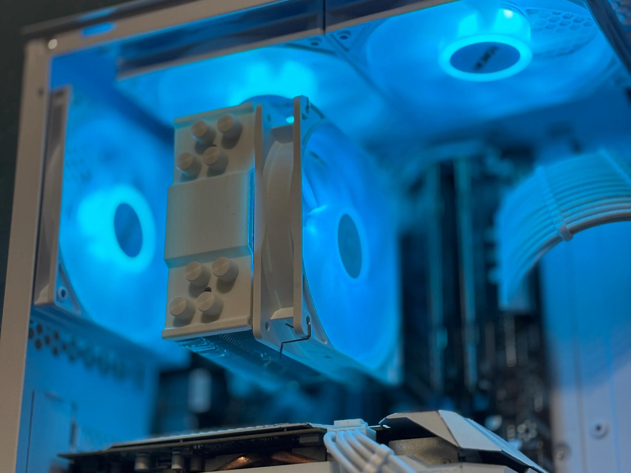 All White RTX Gaming PC