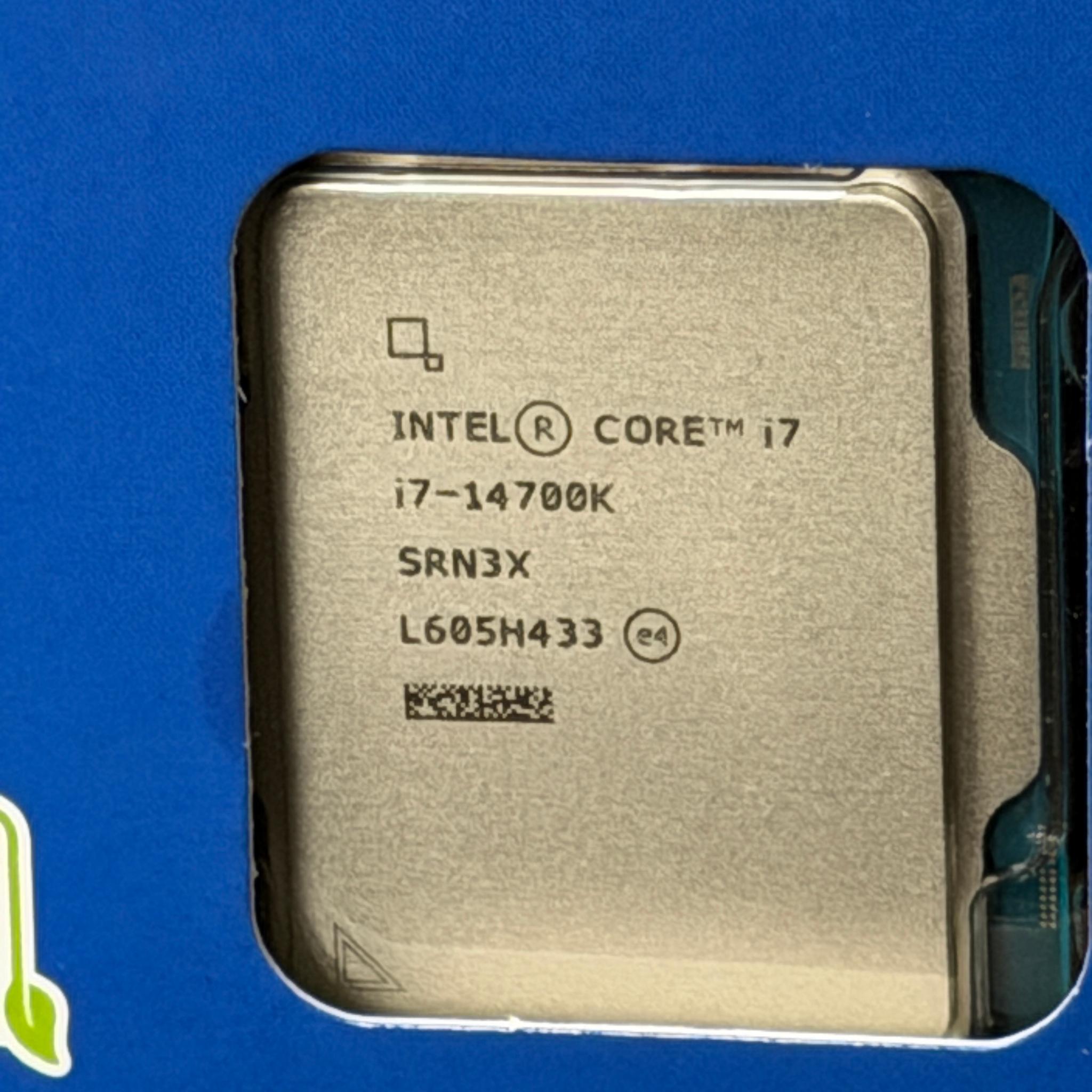 Intel 14700K — Brand New