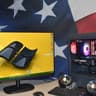 GAMING PC RYZEN 3600 RX5500 XT ram 16gb 1TB NVME +SREAKERS +WIRELESS KEYBOARD &MOUSE RGB CASE PLUS