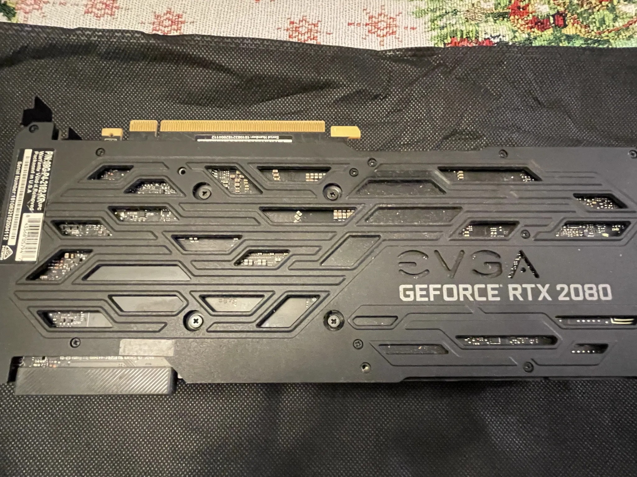 EVGA GeForce RTX 2080 XC GAMING, 08G-P4-2182-KR, 8GB GDDR6, Dual HDB Fans, RGB LED, Metal Backplate