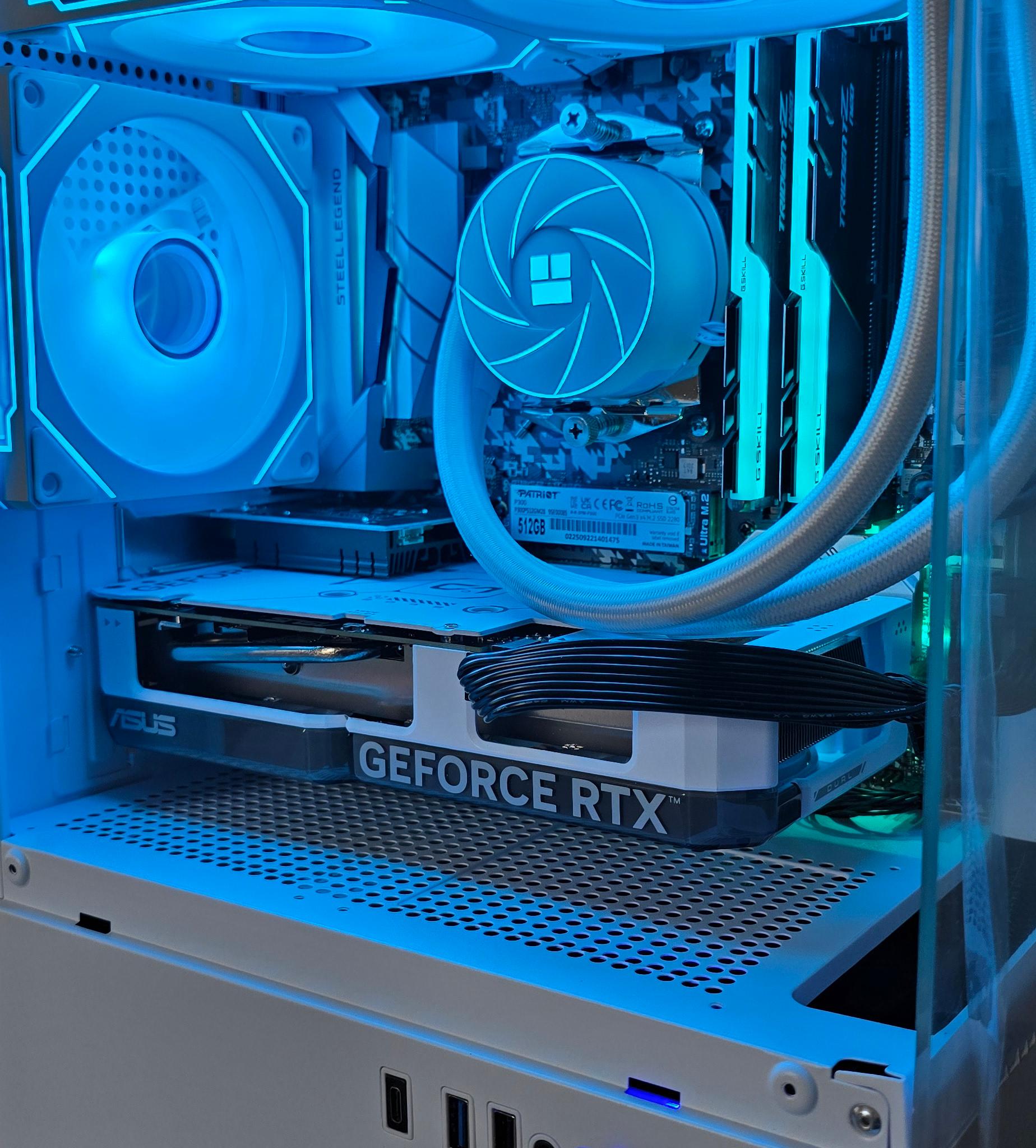 Custom Gaming PC "Glacial Aurora" - Ryzen 5 5600X | RTX 4060 | 32GB RGB RAM