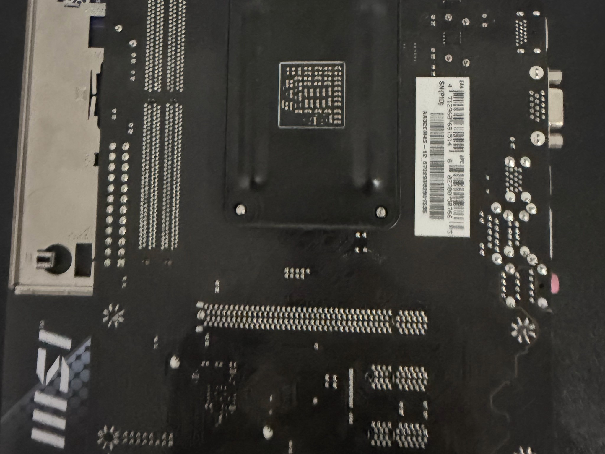 BIOSTAR A320MH AM4 Motherboard – Used & Tested