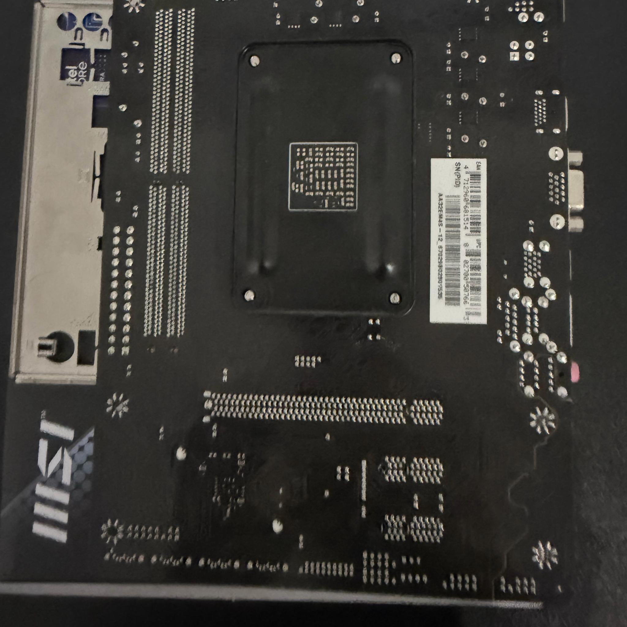 BIOSTAR A320MH AM4 Motherboard – Used & Tested