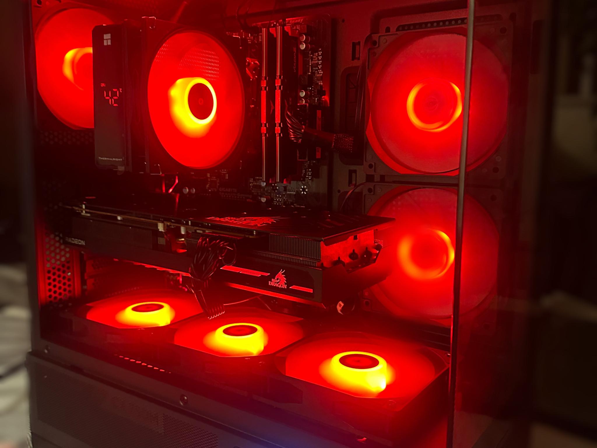 Custom Gaming PC | RX 6800 16gb (RTX 4070 Equivalent) | Ryzen 5 5600X | 32GB 3600MHz | 1TB SSD| ARGB