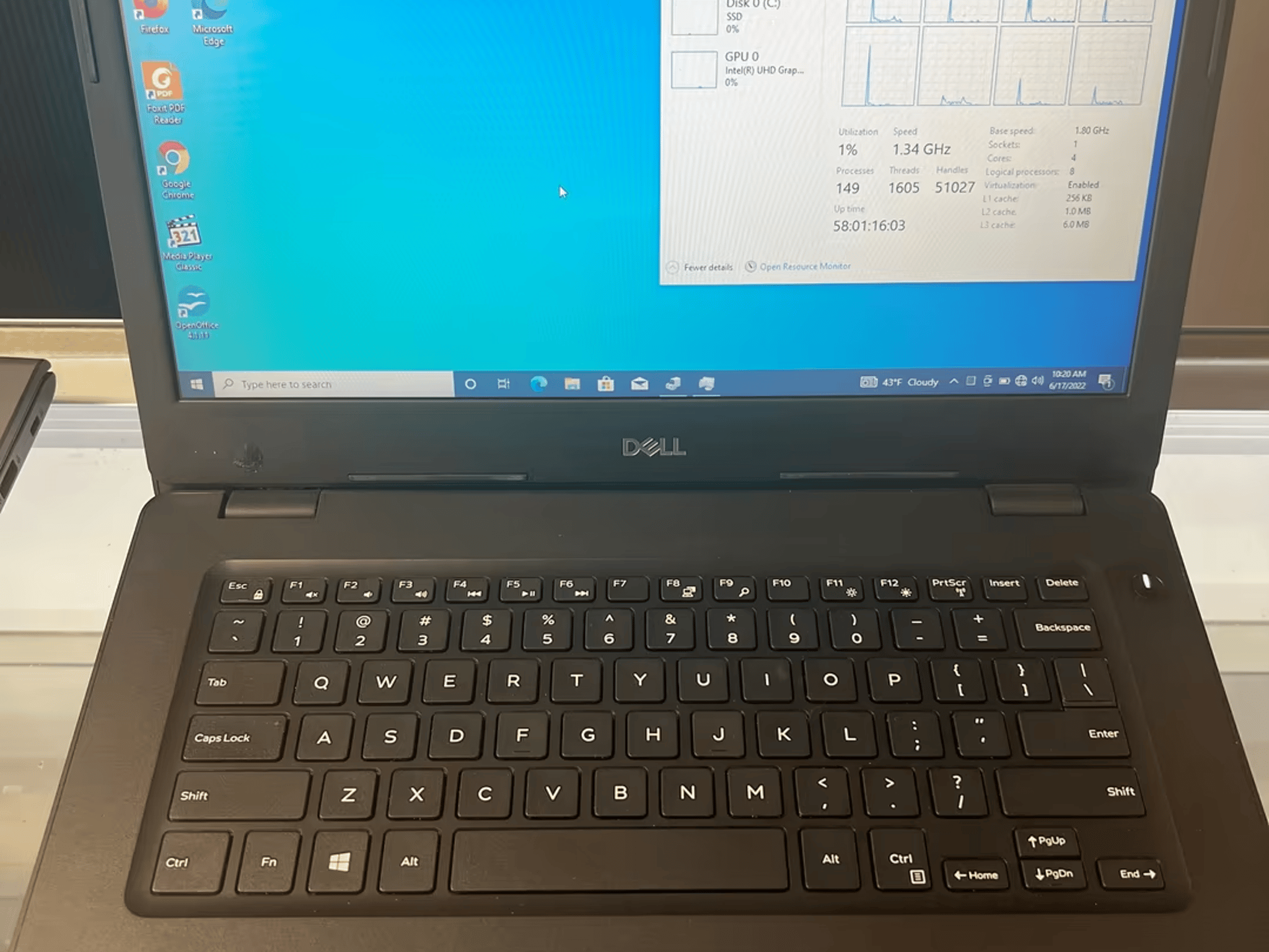 Dell Latitude 3490, i5 8250U, 8GB DDR4, 256GB NVME