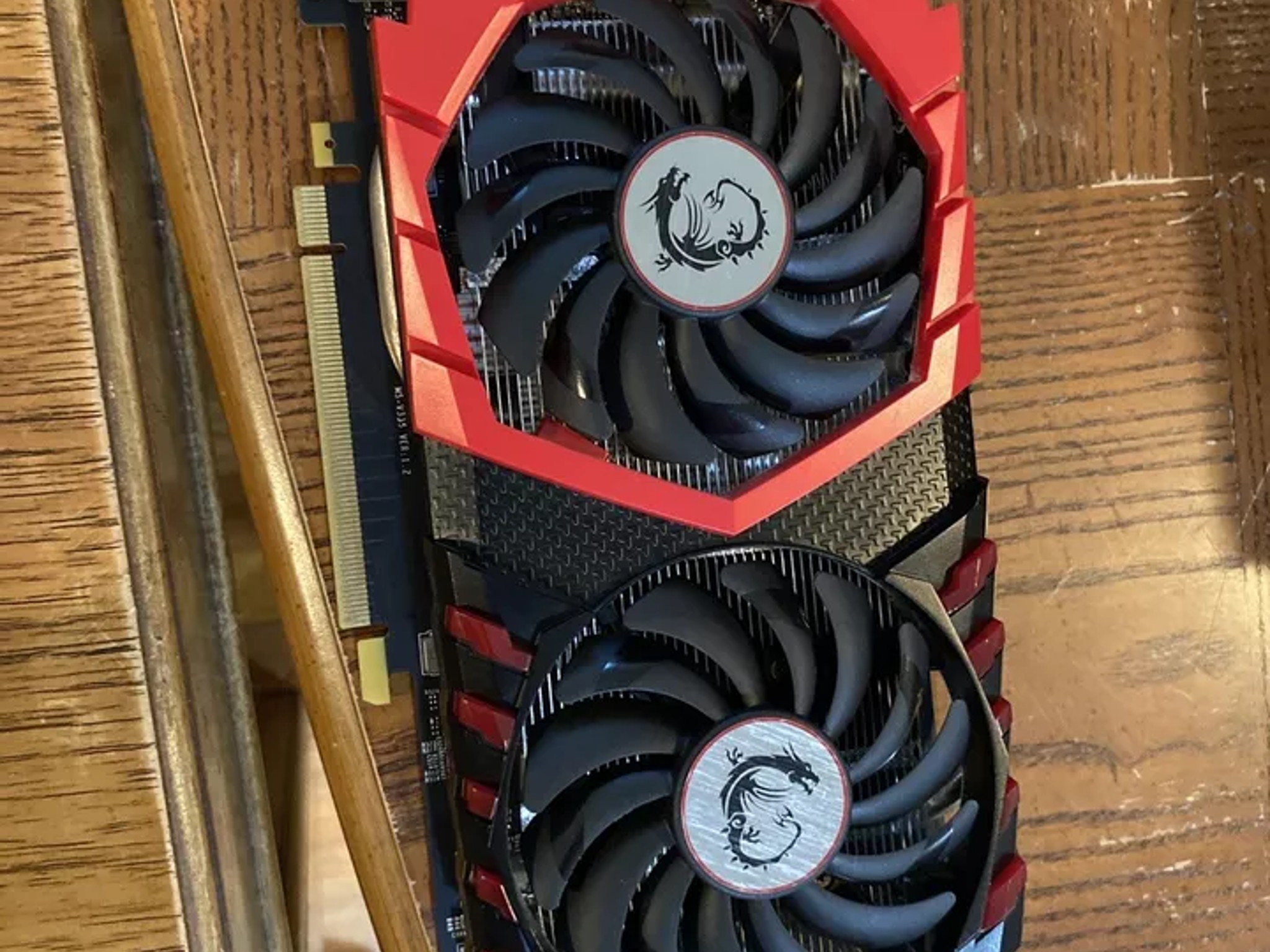 MSI NVIDIA GeForce GTX 1050 TI 4GB GDDR5 GPU (USED)