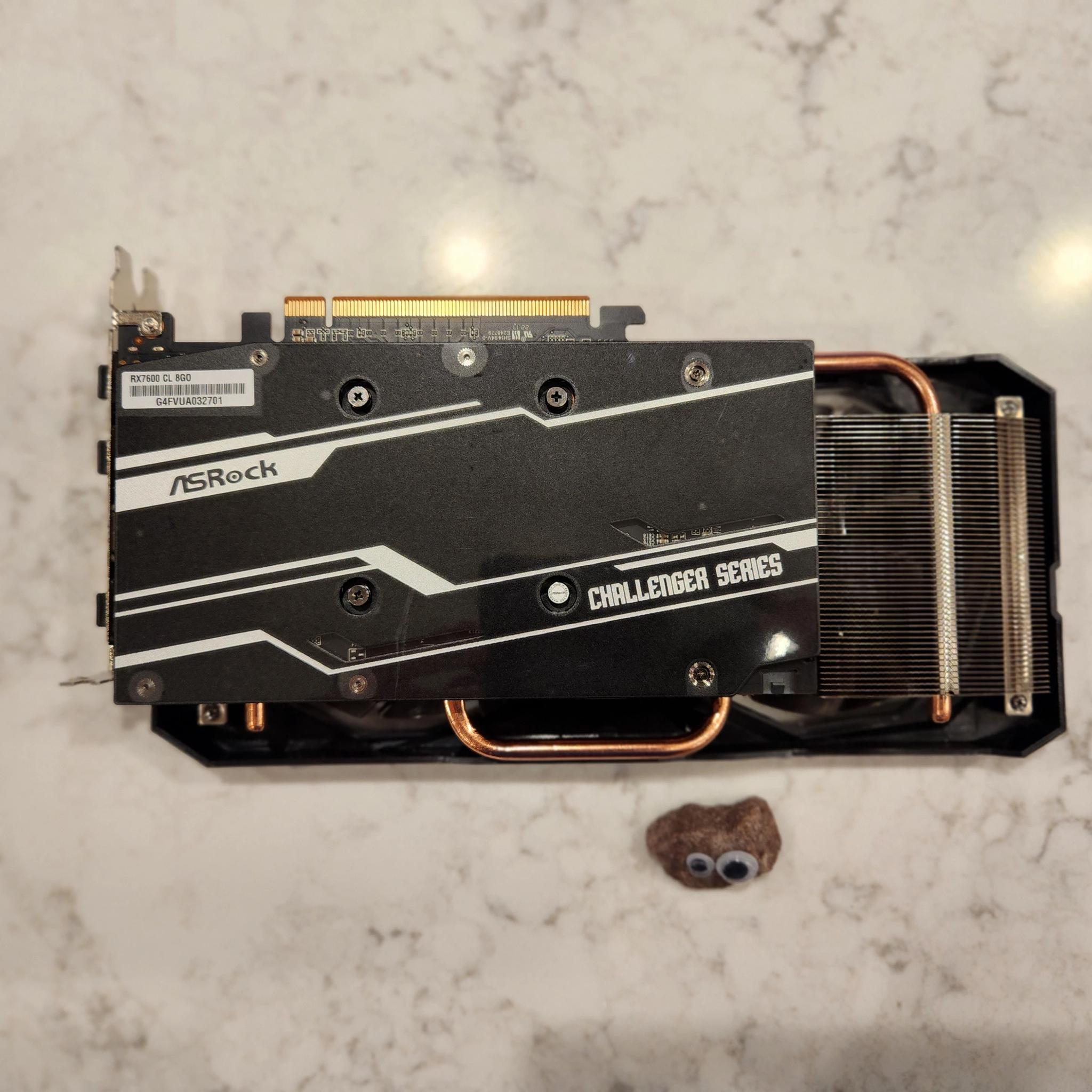 RX 7600 8GB (ASRock Challenger) - Like New, No Box