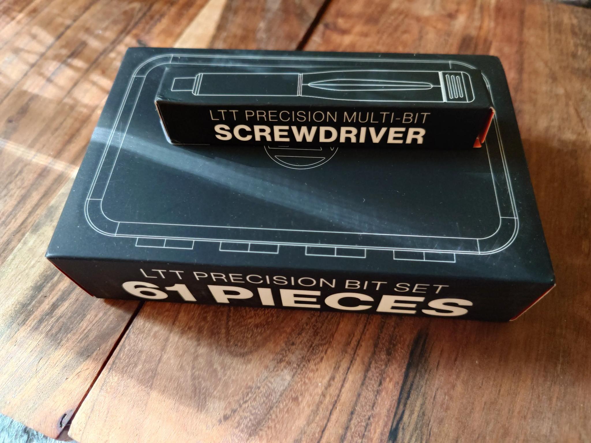LTT Precision Screwdriver and Bit Set