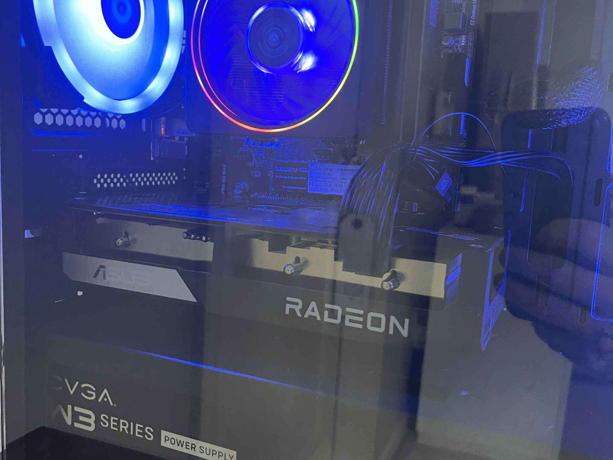 ON SALE- Budget Gamer Build Ryzen 3600x Micro Atx Gaming PC ,6600xt AMD 