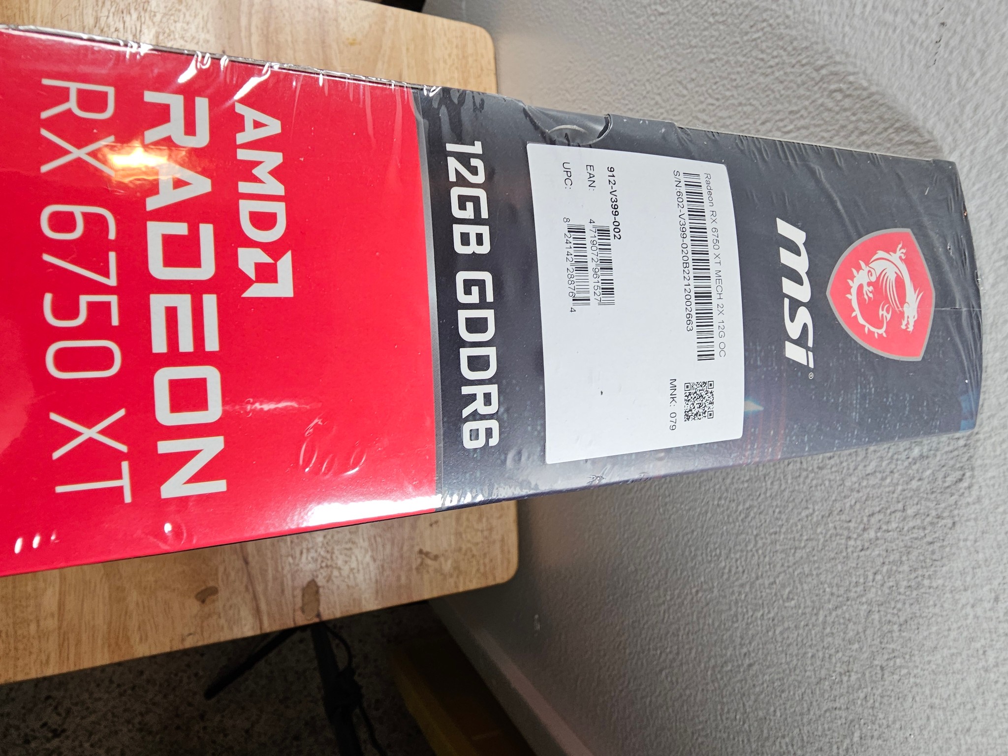*Brand New** MSI MECH 2X OC Radeon RX 6750 XT