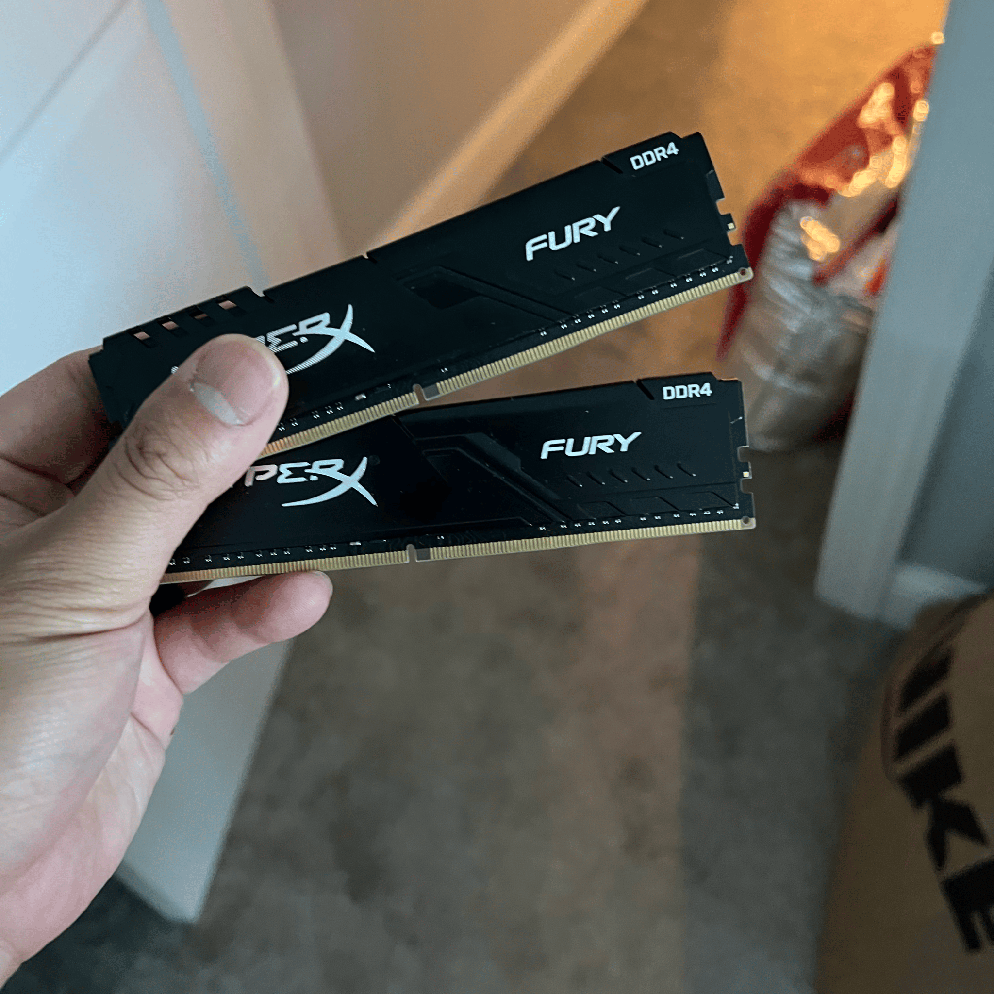 HyperX Fury DDR4 3200MHz CL16 8GB (2x4gb) 